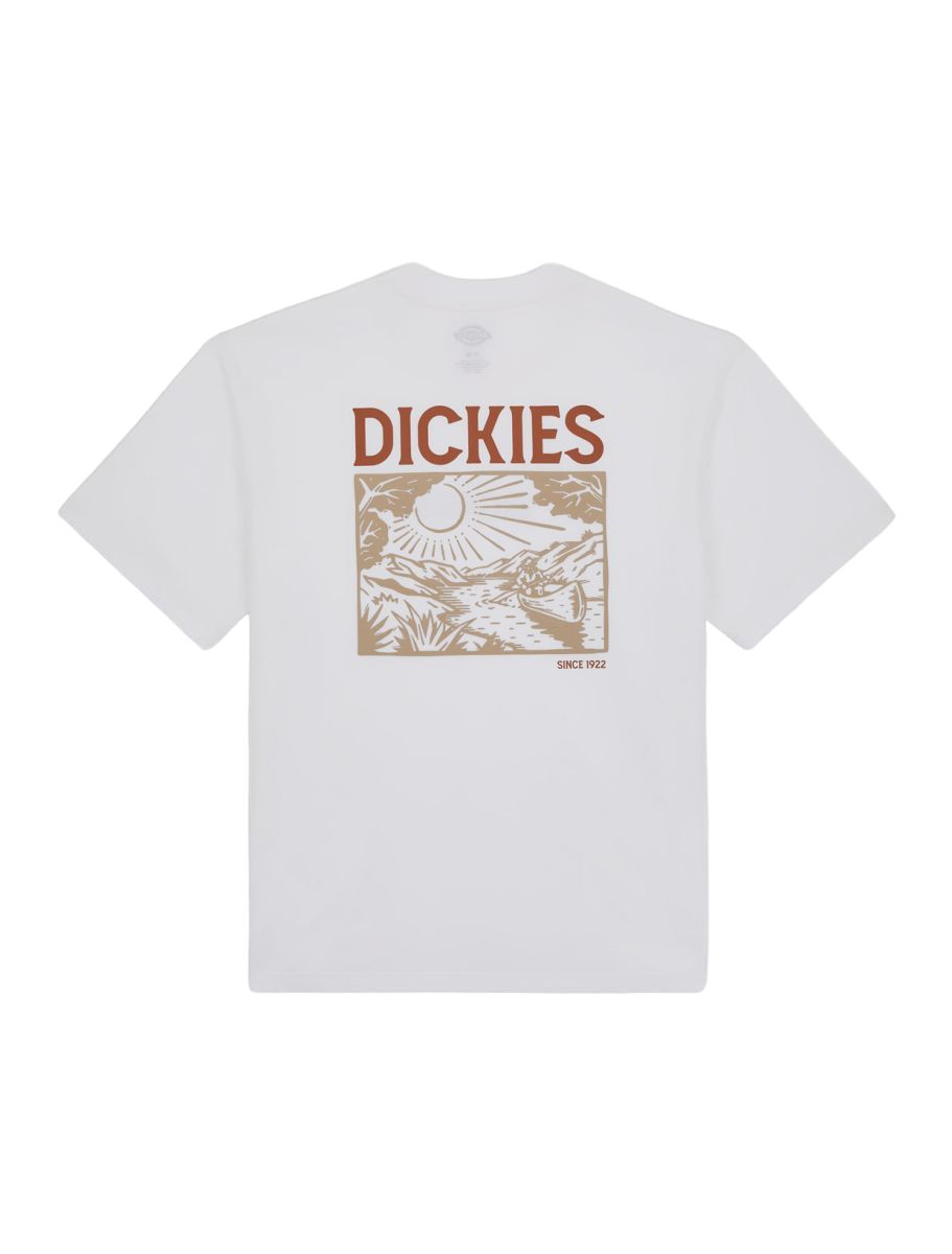 Dickies | T-shirt Patrick Springs Uomo White - Fabbrica Ski Sises