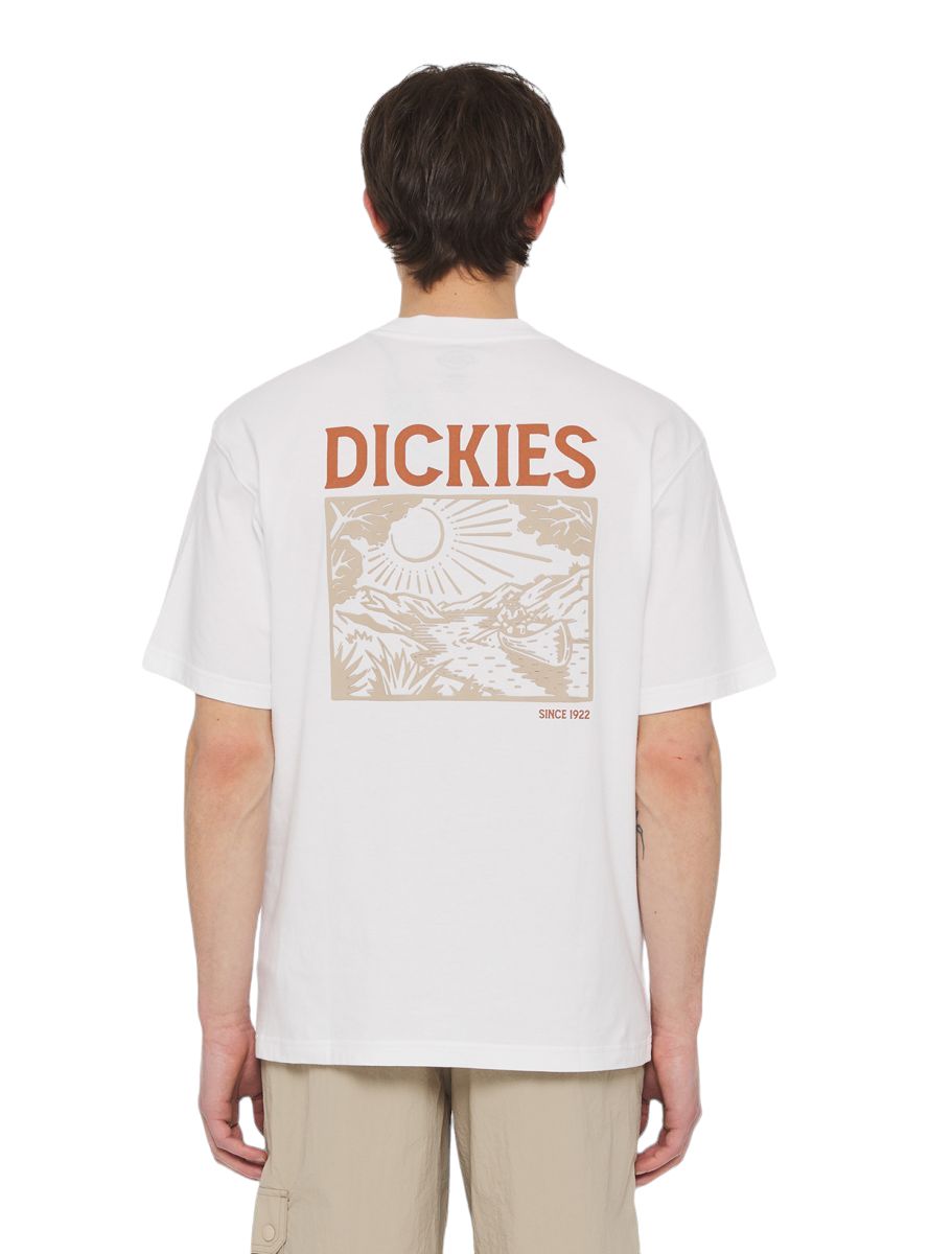 Dickies | T-shirt Patrick Springs Uomo White - Fabbrica Ski Sises