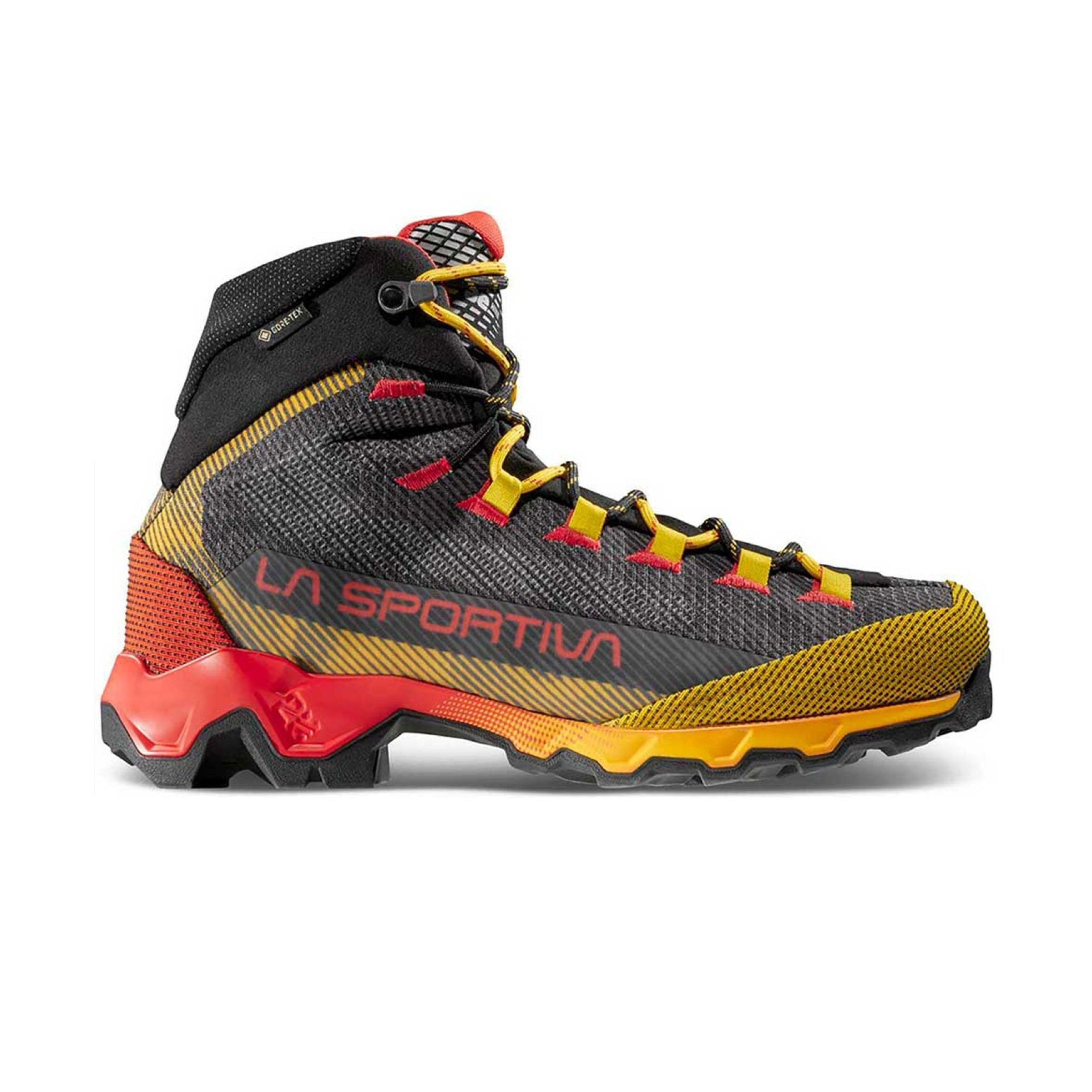 La Sportiva | Scarpe Aequilibrium Hike GTX Uomo Carbon/Yellow - Fabbrica Ski Sises