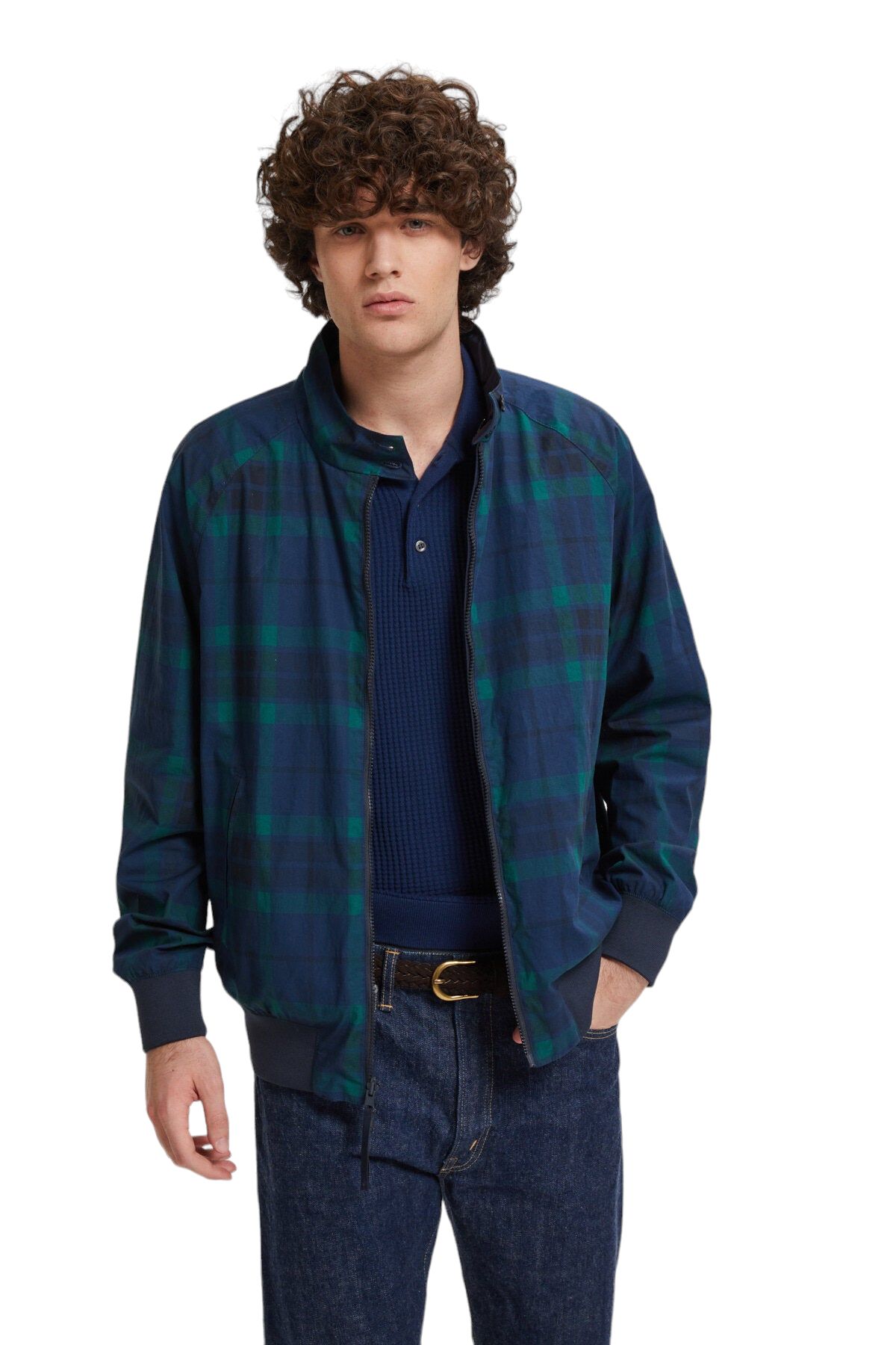 Baracuta | Giacca G9 Reversible Uomo Navy - Fabbrica Ski Sises