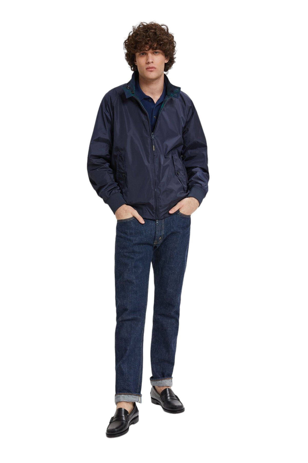 Baracuta | Giacca G9 Reversible Uomo Navy - Fabbrica Ski Sises