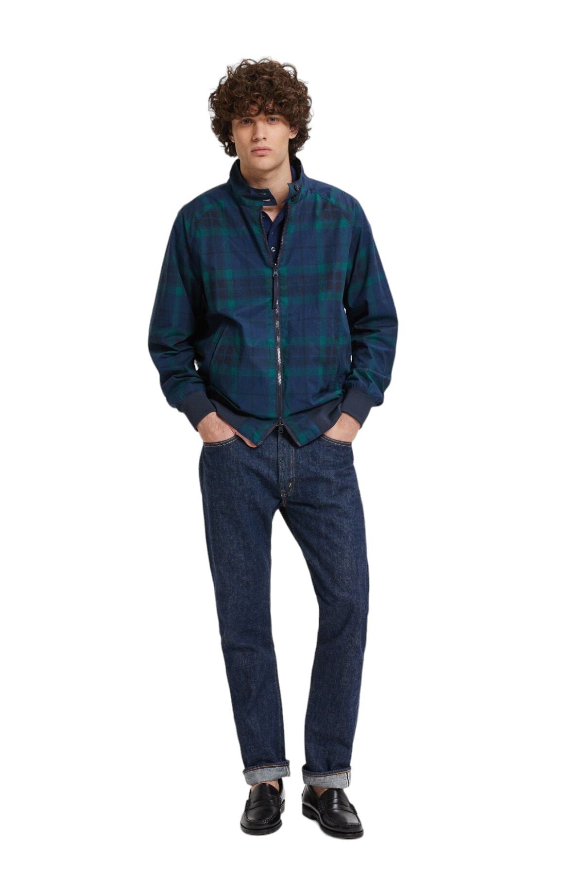 Baracuta | Giacca G9 Reversible Uomo Navy - Fabbrica Ski Sises