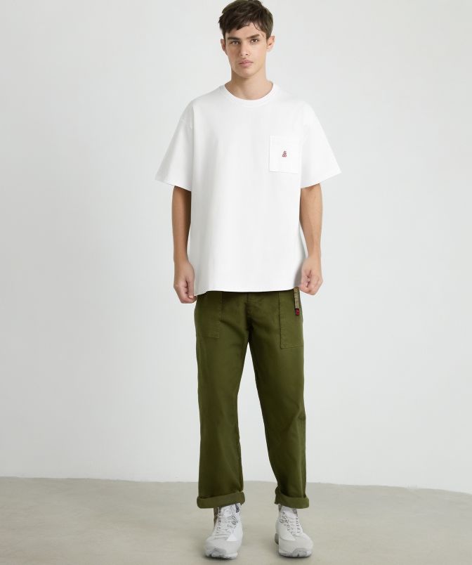 Gramicci | Pantaloni Weather Fatigue Uomo Olive - Fabbrica Ski Sises