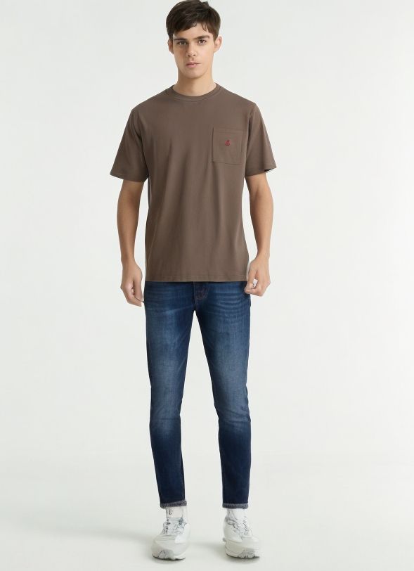 Gramicci | T-shirt One Point Coyote - Fabbrica Ski Sises