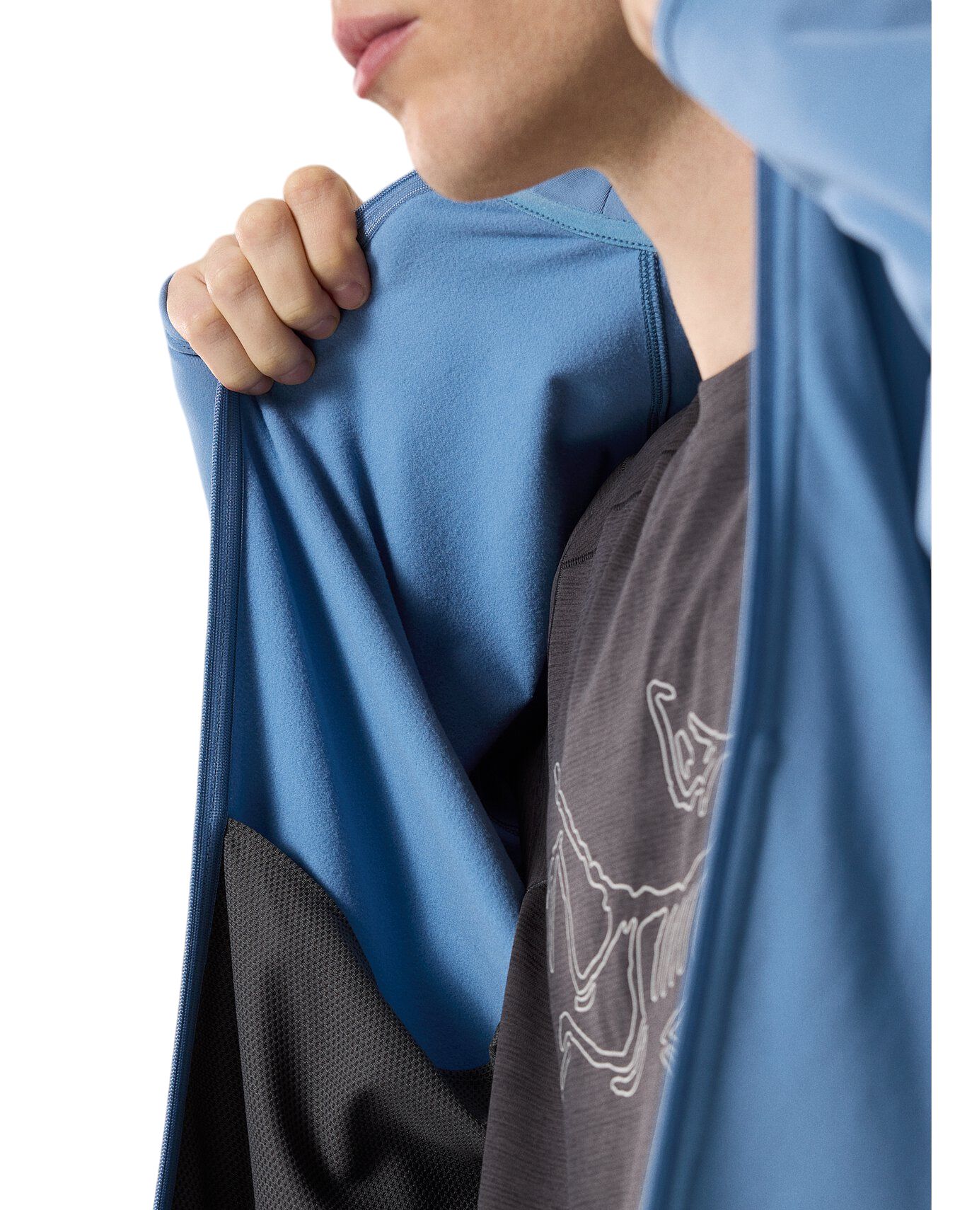 Arc'Teryx | Maglia Kyanite Lightweight Uomo Stone Washed - Fabbrica Ski Sises