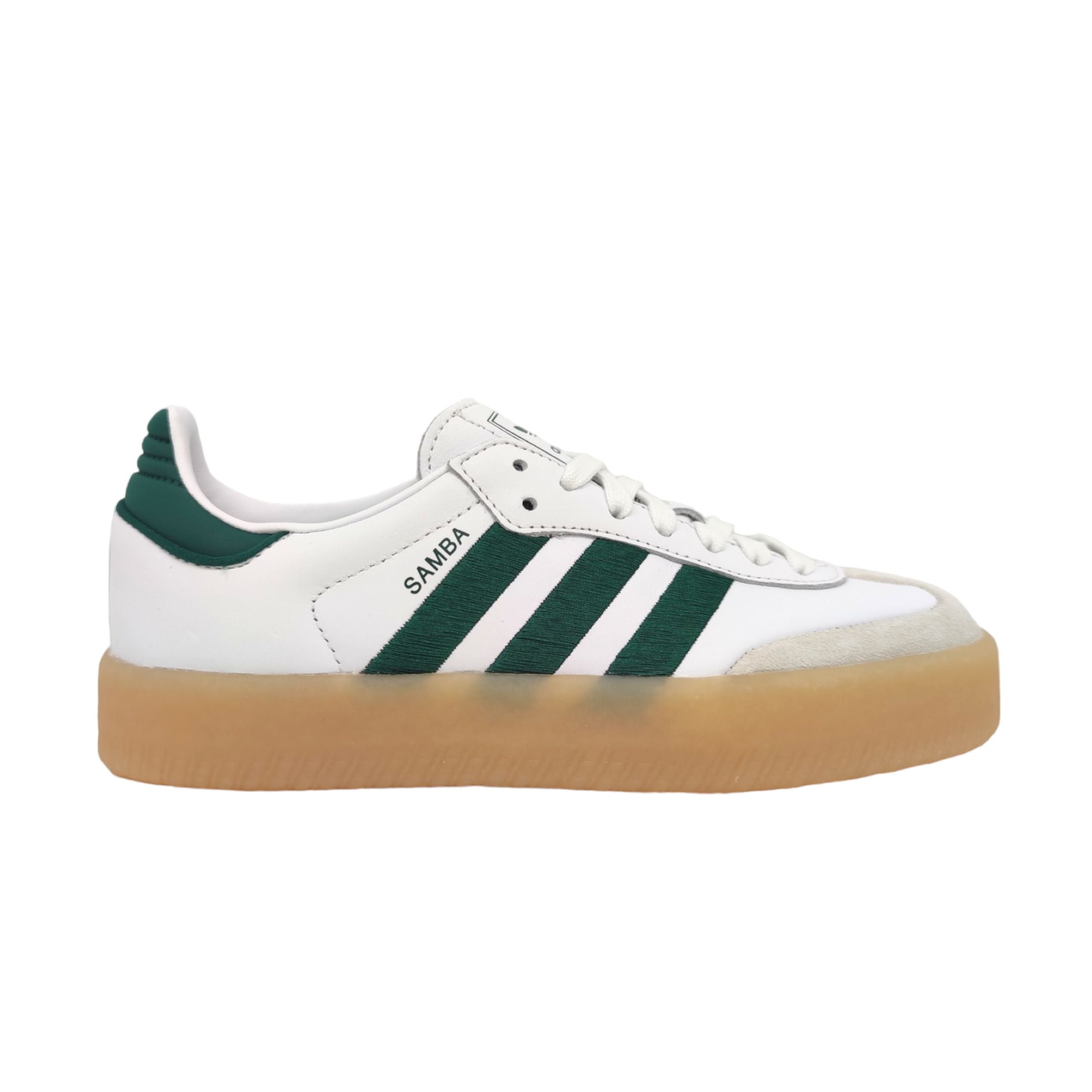Adidas | Scarpe Sambae Donna Cloud White/Collegiate Green/Gum - Fabbrica Ski Sises