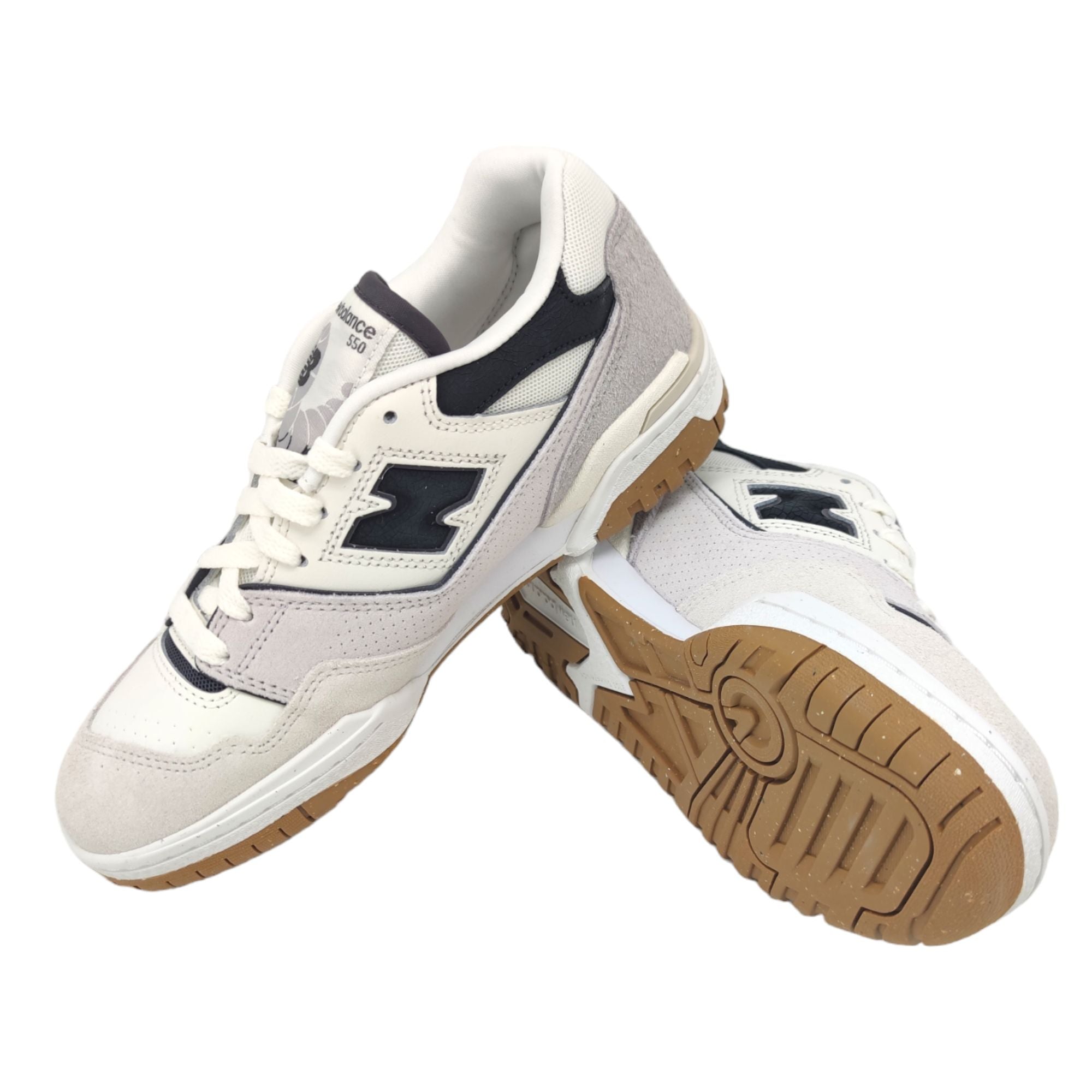 New Balance | Scarpe BB550 Donna White/Black - Fabbrica Ski Sises