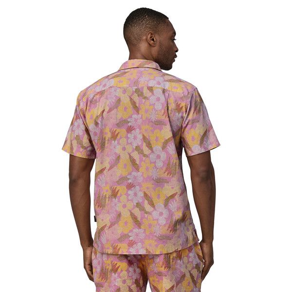 Patagonia | Camicia Back Step Uomo Channeling Spring/Milkweed Mauve - Fabbrica Ski Sises