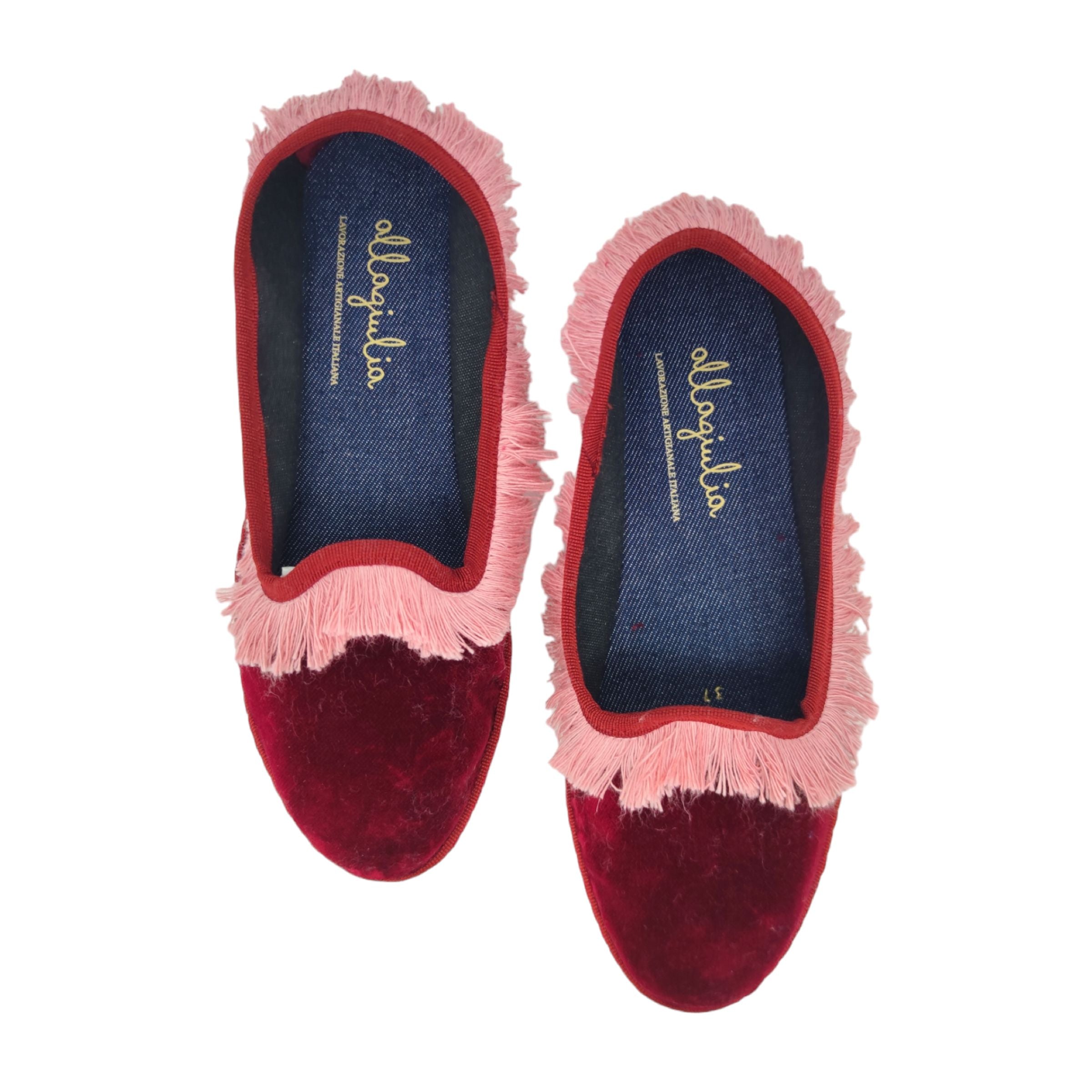 Allagiulia | Scarpe Venezia Donna Bordeaux/Cipria - Fabbrica Ski Sises