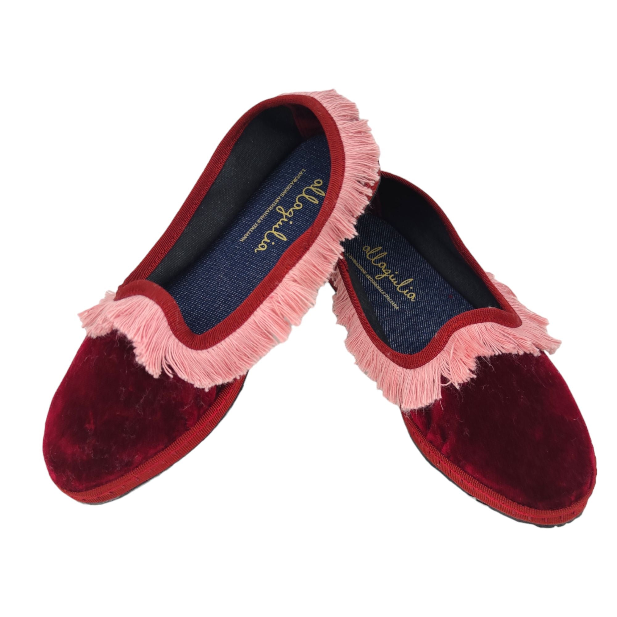 Allagiulia | Scarpe Venezia Donna Bordeaux/Cipria - Fabbrica Ski Sises