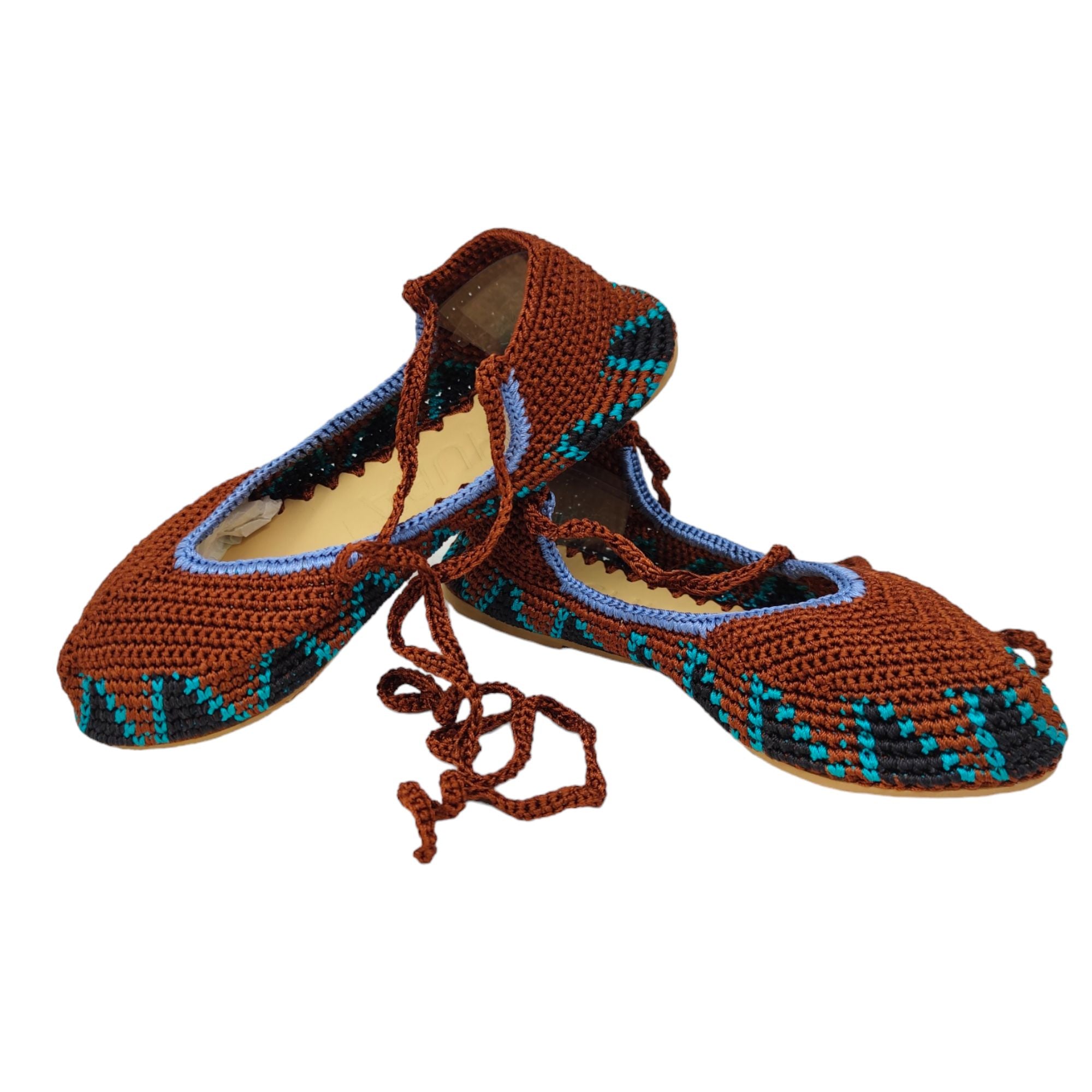 Kashura | Scarpe Ballerina High Donna Almond Brown - Fabbrica Ski Sises