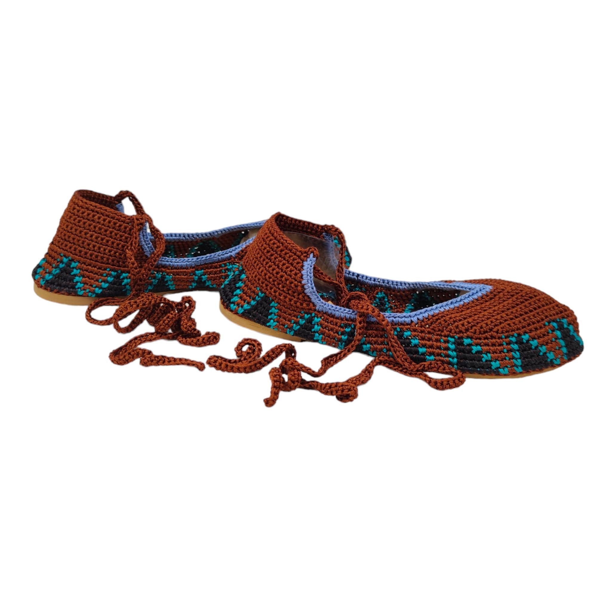 Kashura | Scarpe Ballerina High Donna Almond Brown - Fabbrica Ski Sises