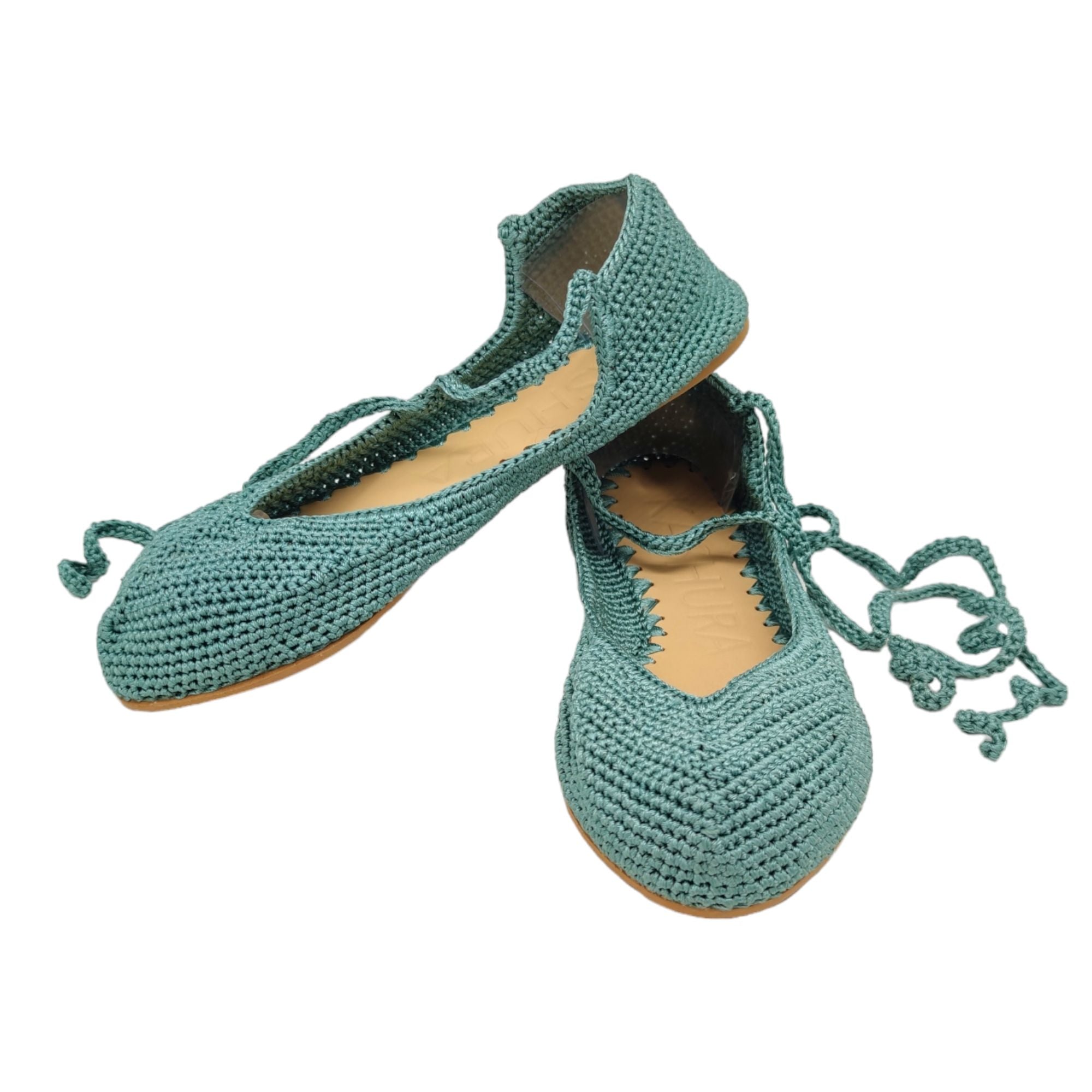 Kashura | Scarpe Ballerina High Donna Flo Sage - Fabbrica Ski Sises