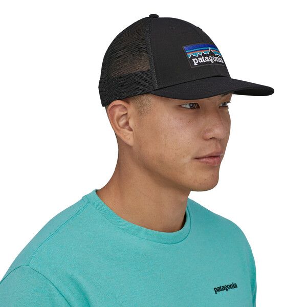 Patagonia | Cappello P-6 Logo Lopro Trucker Black - Fabbrica Ski Sises
