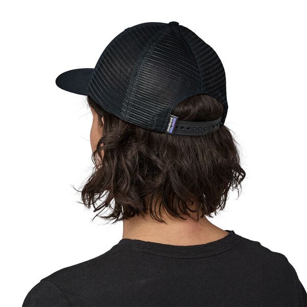 Patagonia | Cappello P-6 Logo Lopro Trucker Black - Fabbrica Ski Sises