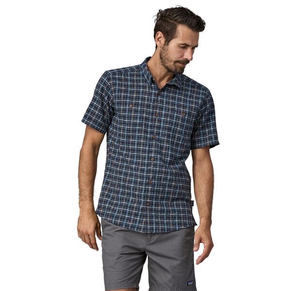 Camicia Back Step Uomo Renewal/New Navy