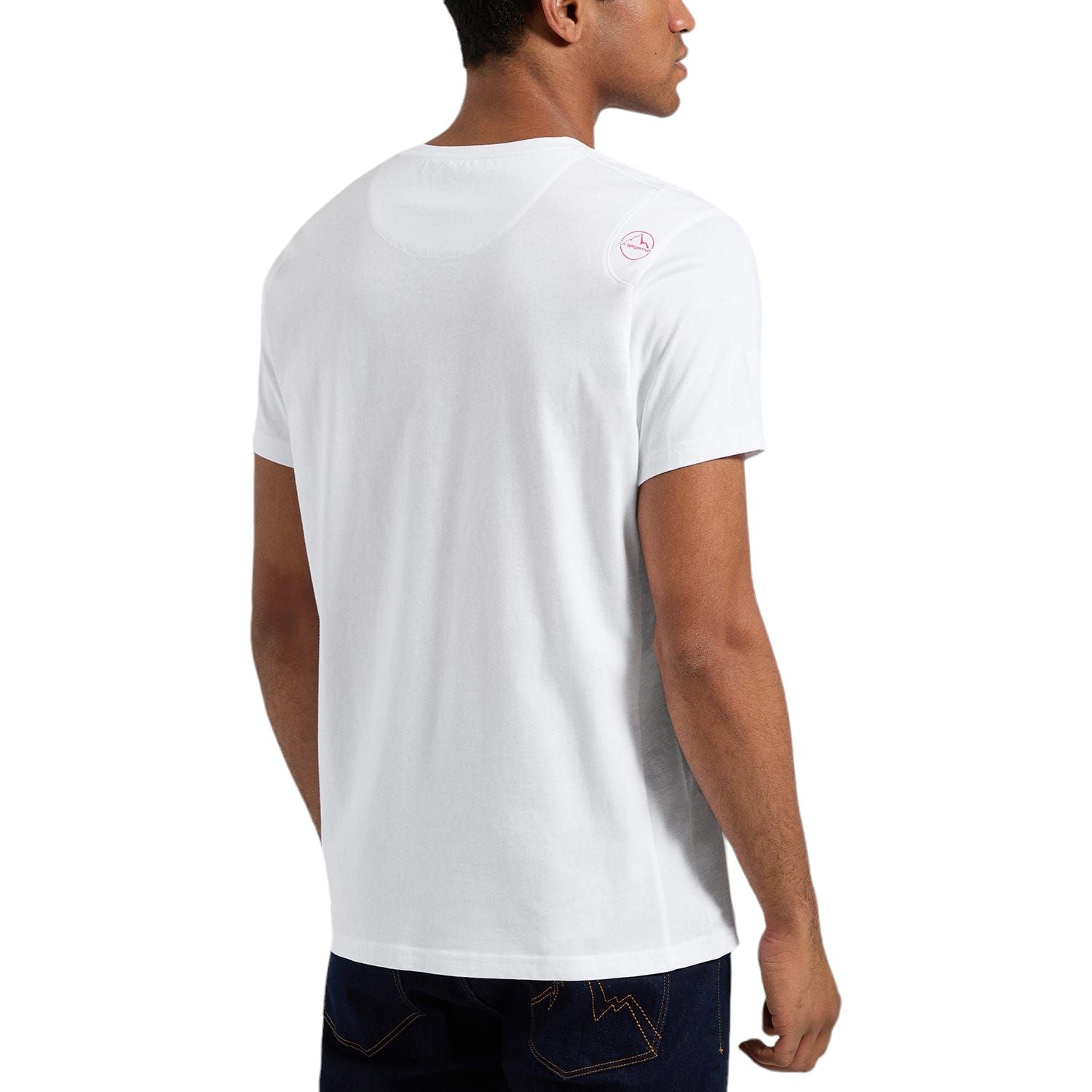 La Sportiva | T-shirt Track Uomo White - Fabbrica Ski Sises