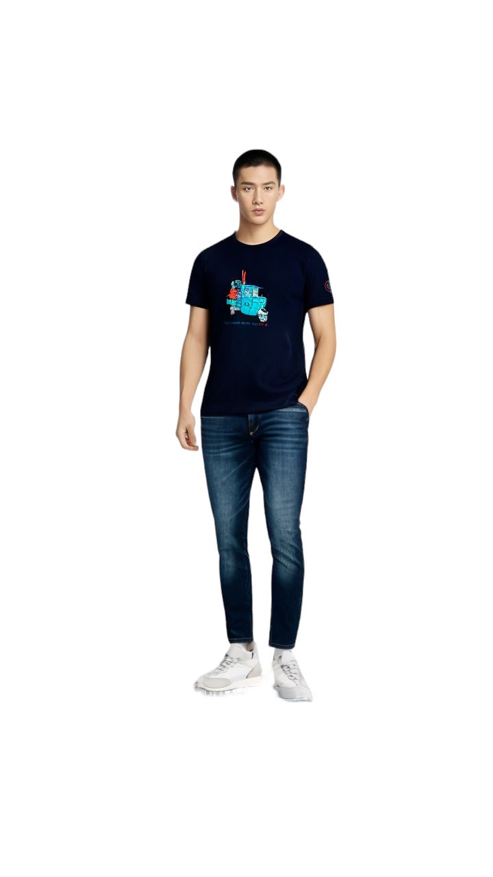 La Sportiva | T-shirt Ape Uomo Deep Sea - Fabbrica Ski Sises