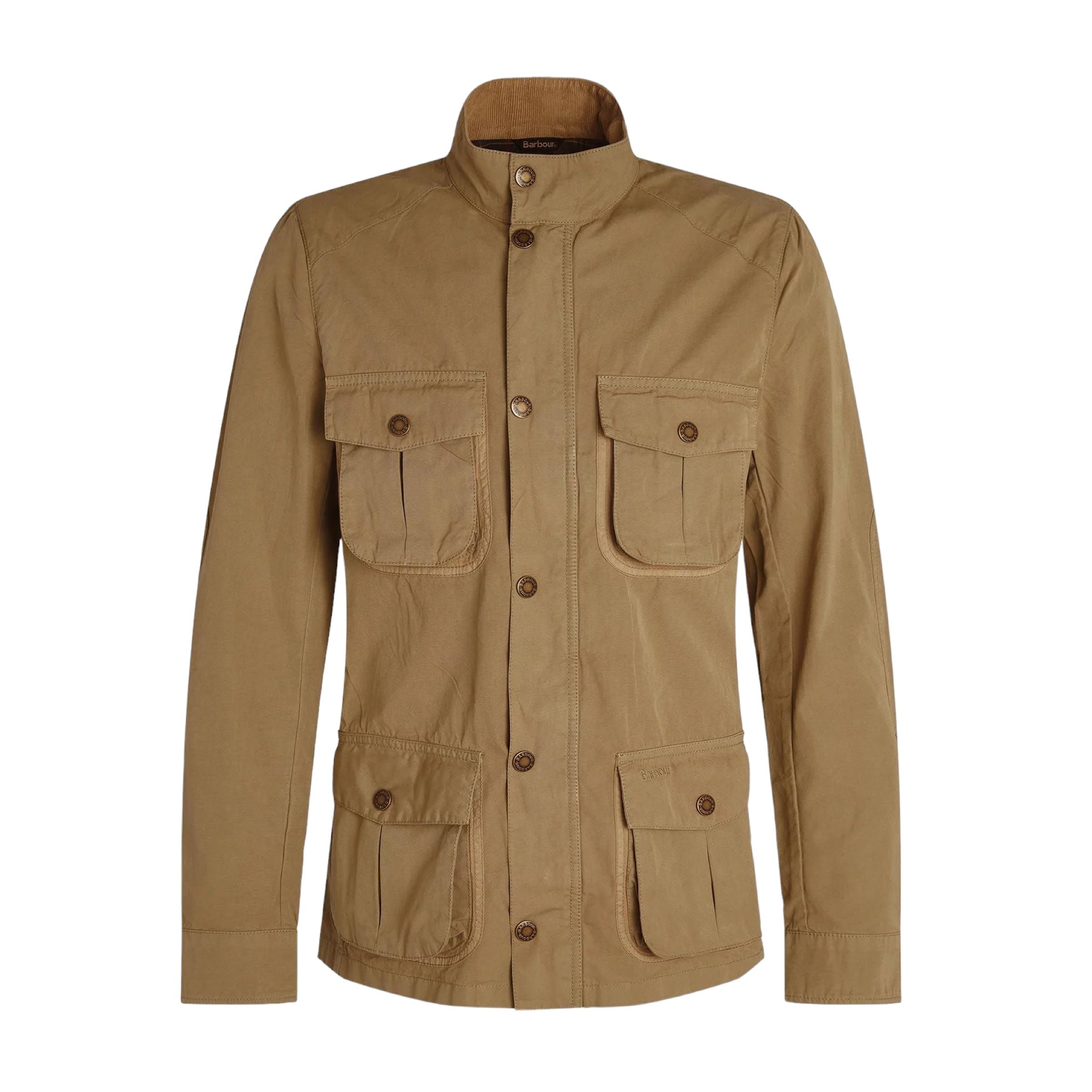 Barbour | Giacca Corbridge Utility Uomo Bleached Olive - Fabbrica Ski Sises