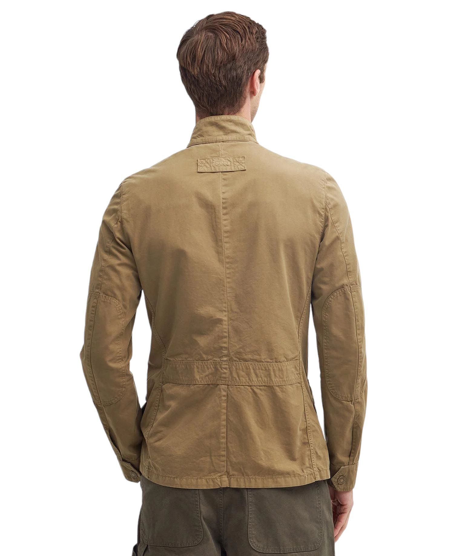 Barbour | Giacca Corbridge Utility Uomo Bleached Olive - Fabbrica Ski Sises