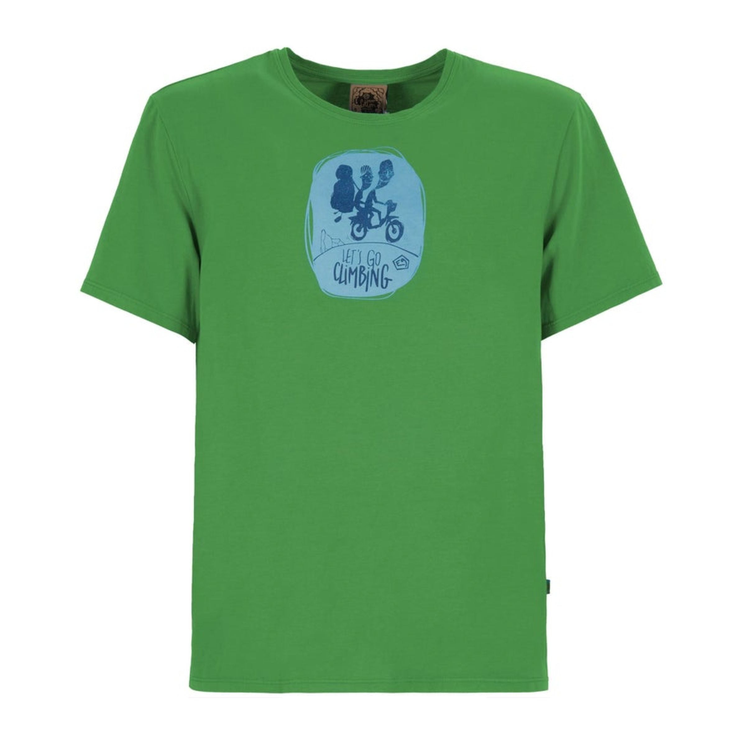 E9 | T-shirt Broom Uomo Greenapple - Fabbrica Ski Sises