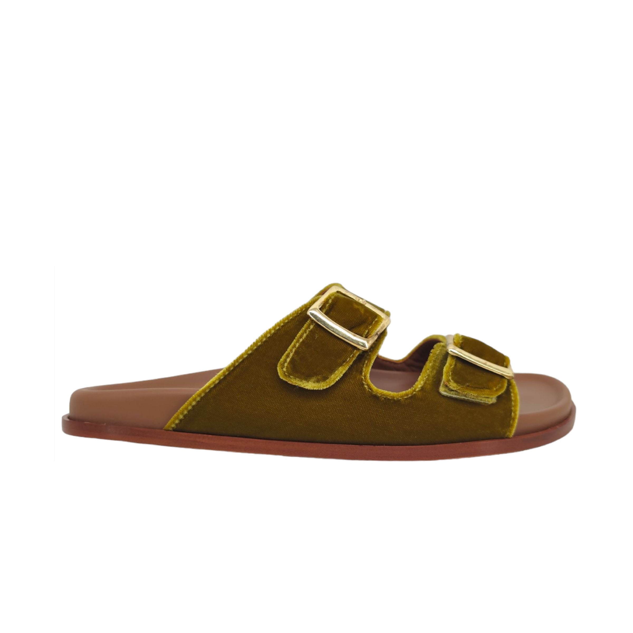 Lanapo | Sandali Follonica Donna Senape - Fabbrica Ski Sises