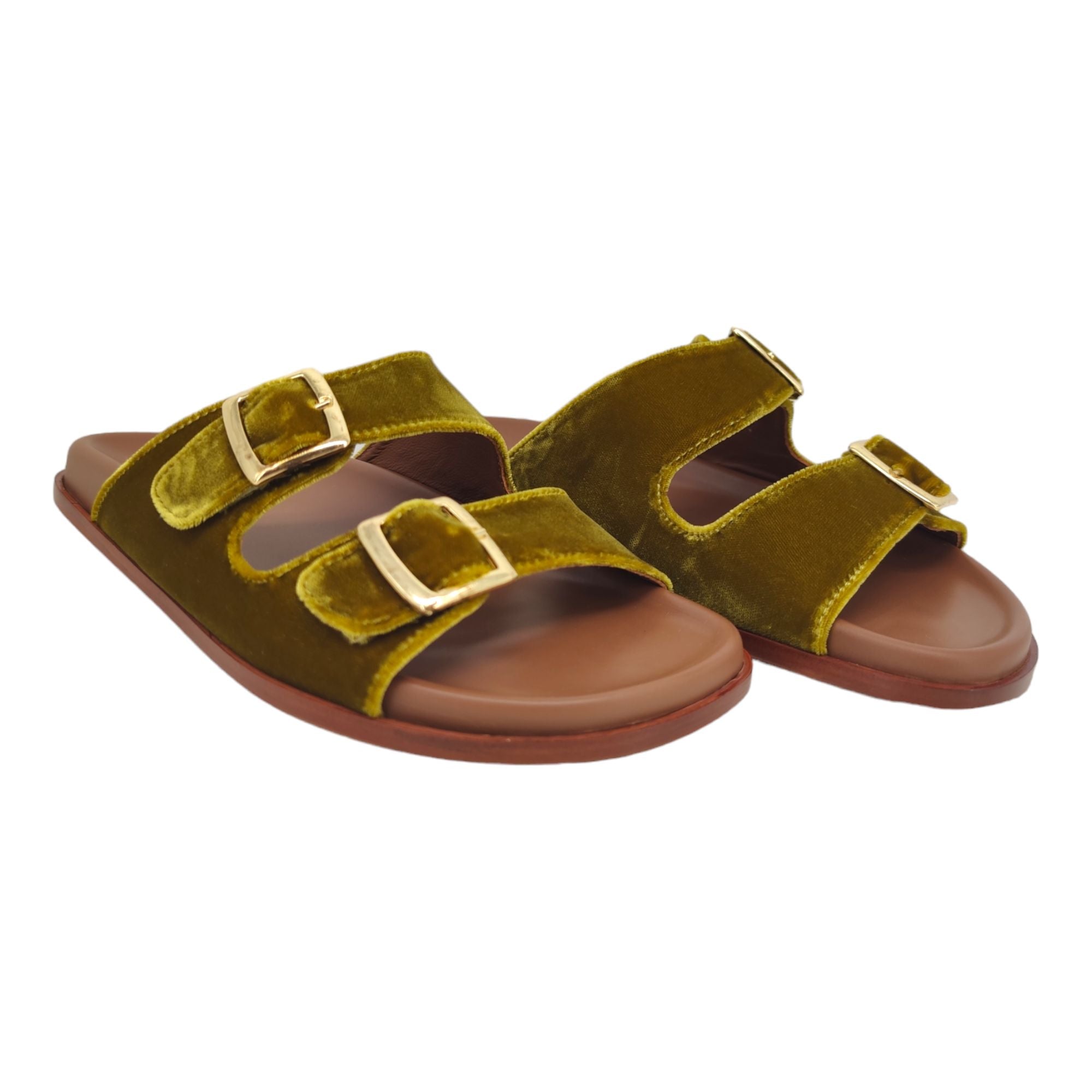 Lanapo | Sandali Follonica Donna Senape - Fabbrica Ski Sises