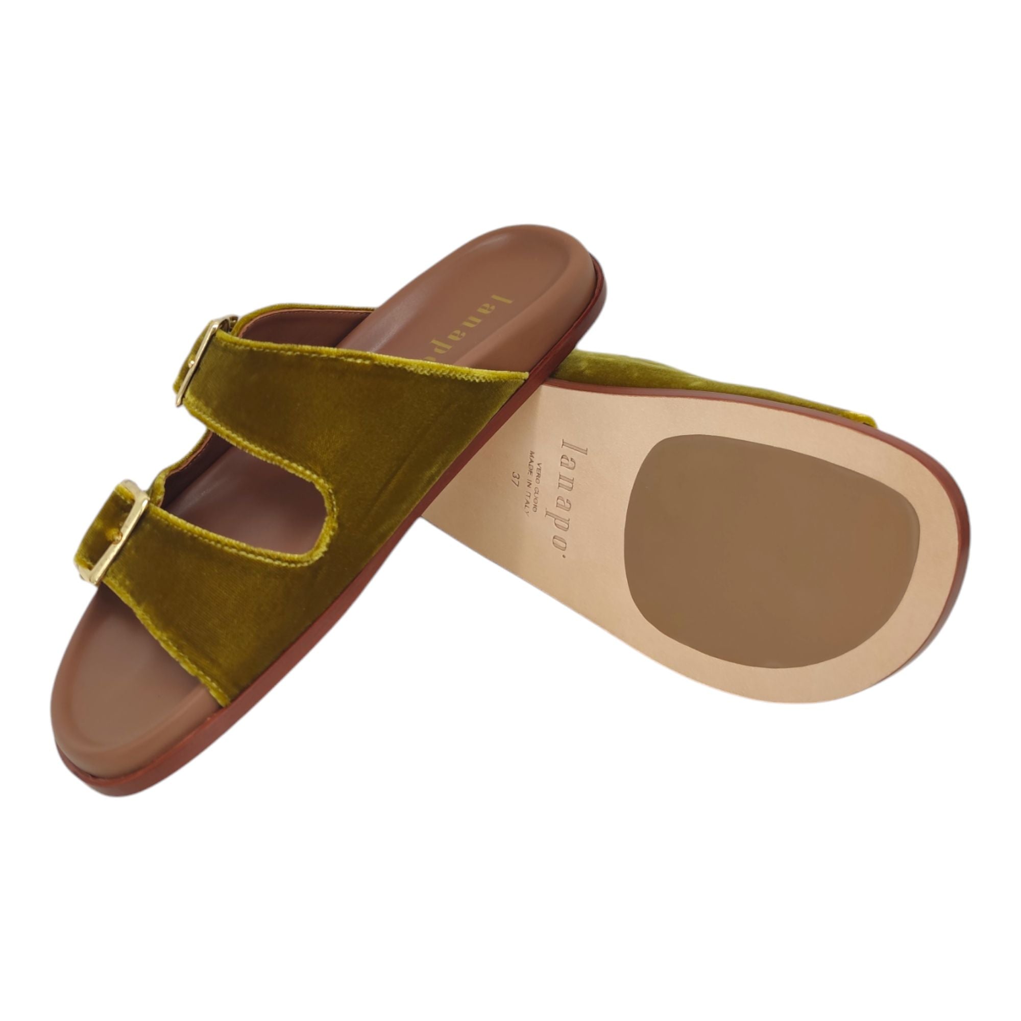 Lanapo | Sandali Follonica Donna Senape - Fabbrica Ski Sises