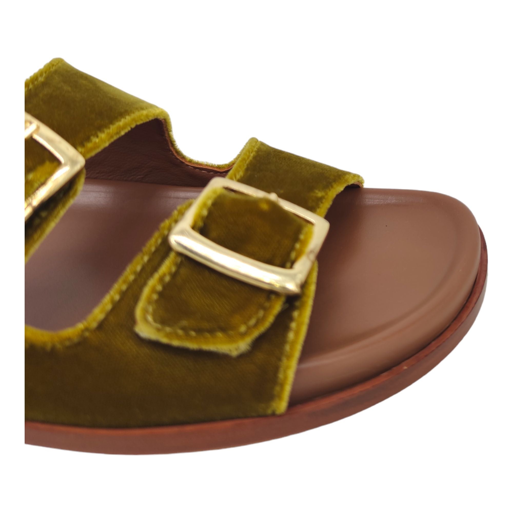 Lanapo | Sandali Follonica Donna Senape - Fabbrica Ski Sises