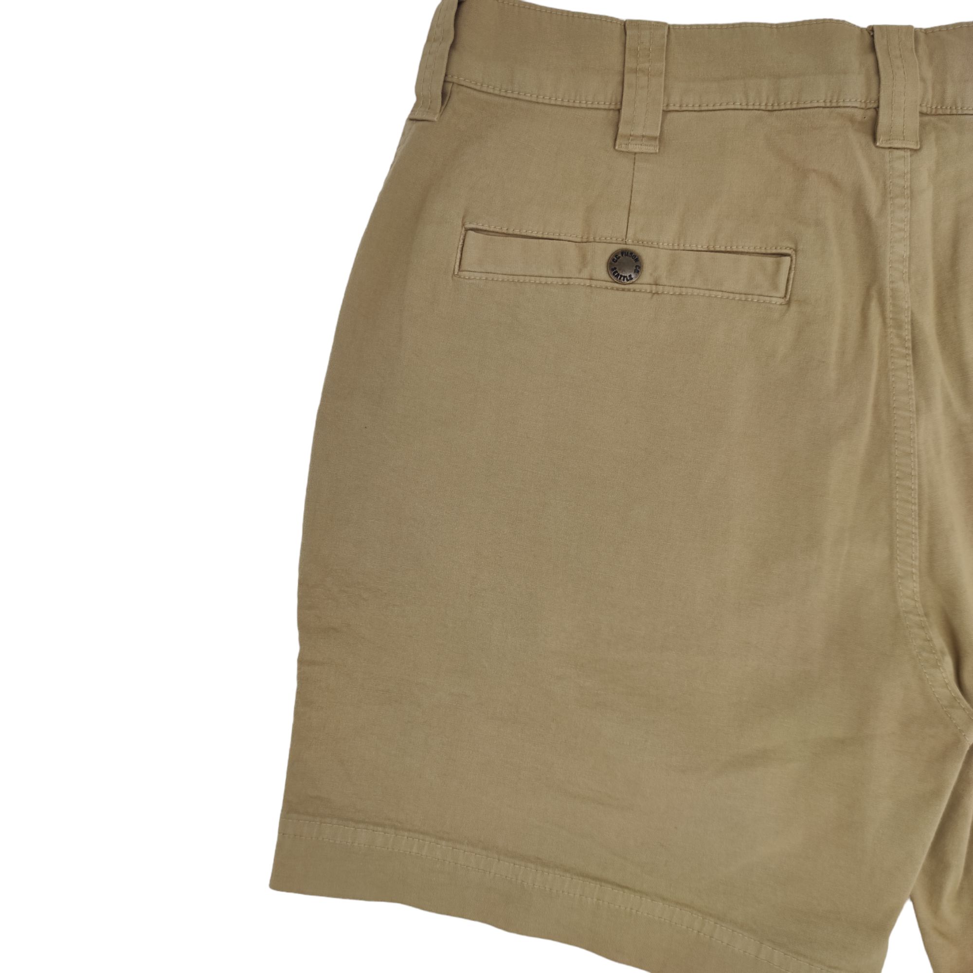 Filson | Pantaloncini Granite Mountain 6IN Uomo Grey Khaki - Fabbrica Ski Sises