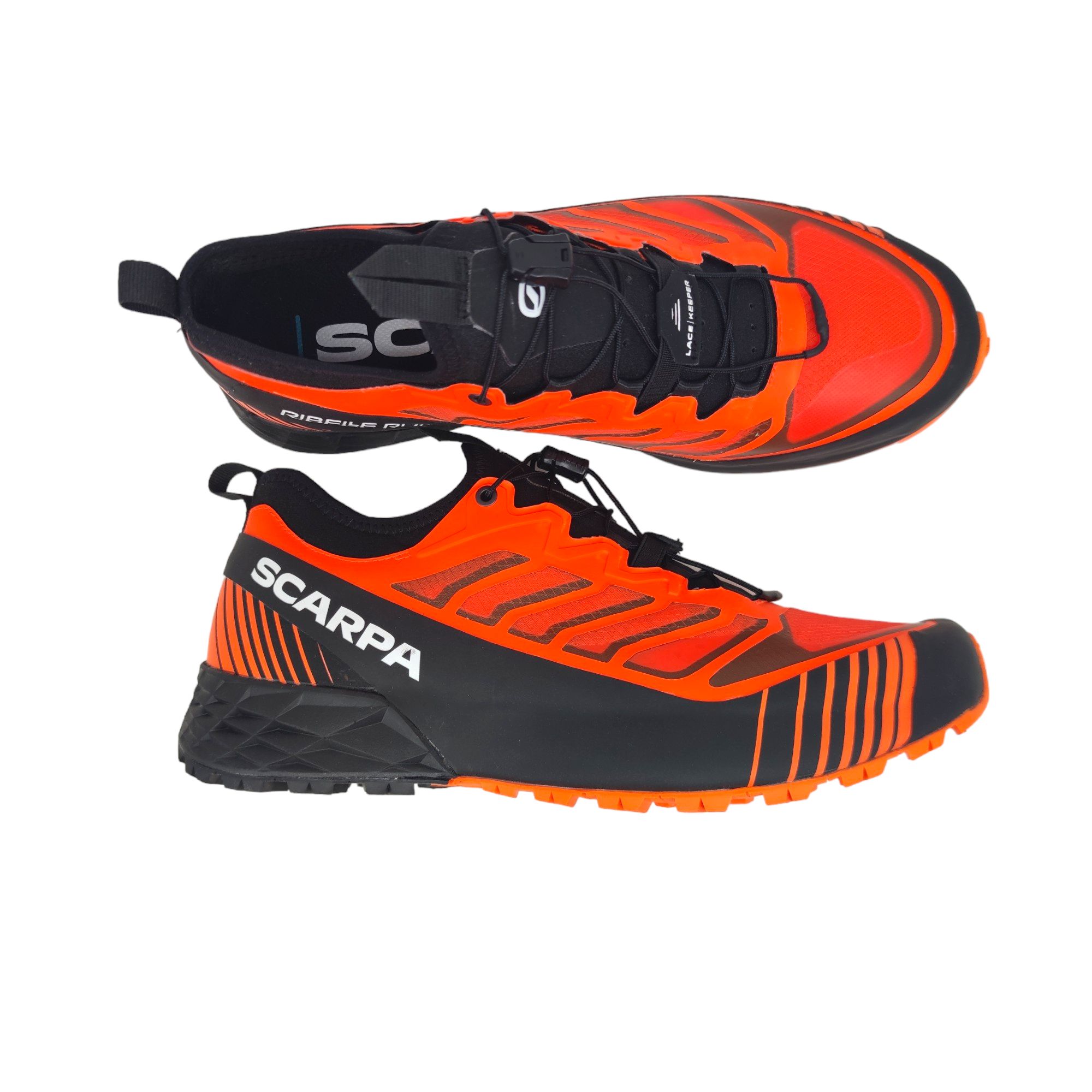 Scarpa | Scarpe Ribelle Run Uomo Orange Fluo/Black - Fabbrica Ski Sises