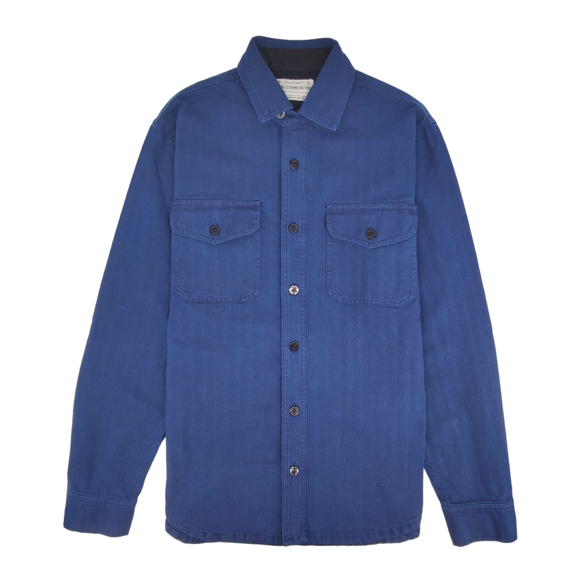Chesapeake'S | Camicia Cpo Uomo Indigo - Fabbrica Ski Sises