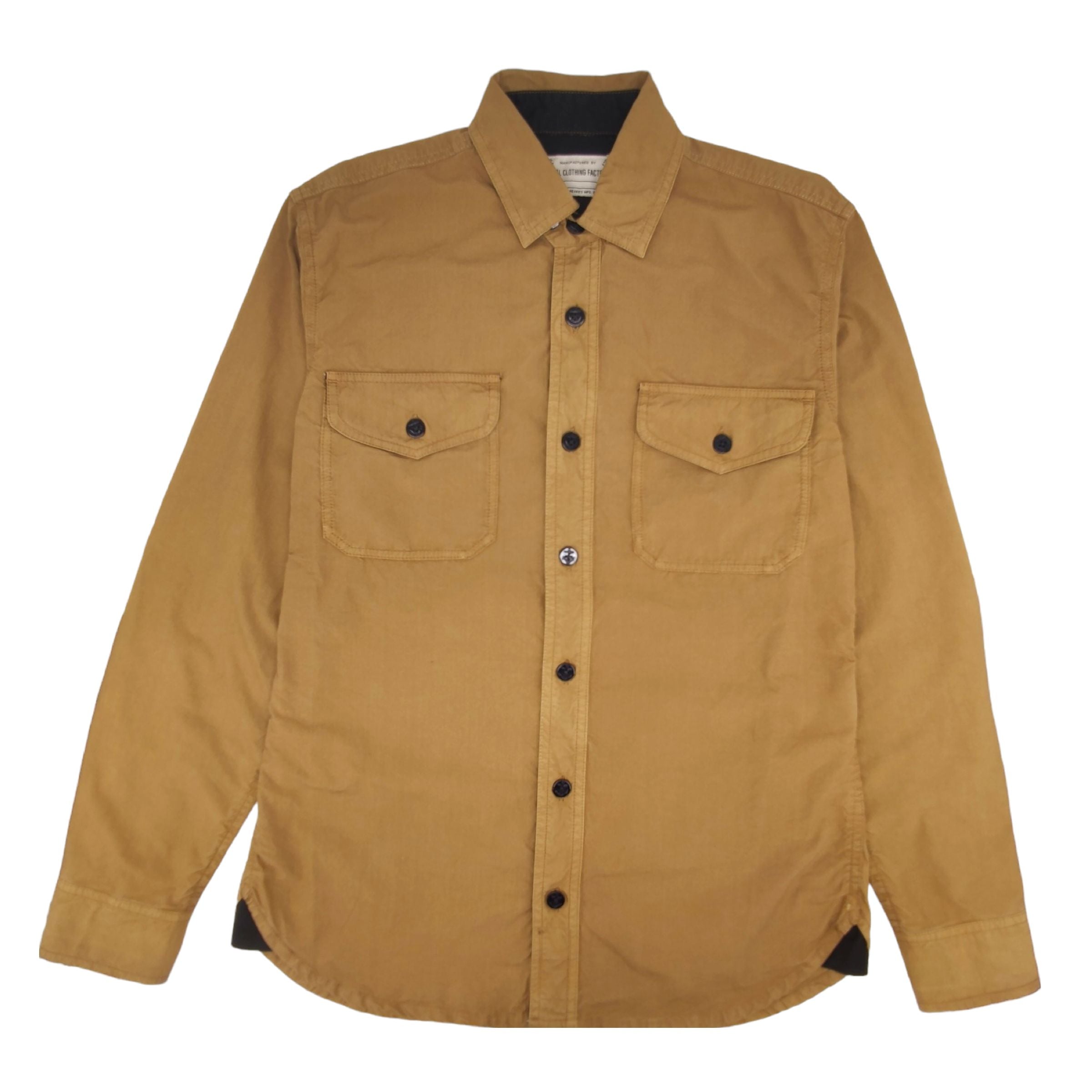 Chesapeake'S | Camicia Cpo Popeline Uomo Tobacco - Fabbrica Ski Sises