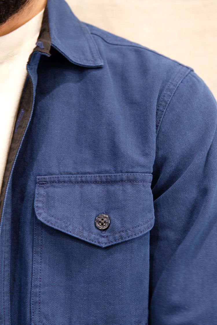 Chesapeake'S | Camicia Cpo Uomo Indigo - Fabbrica Ski Sises