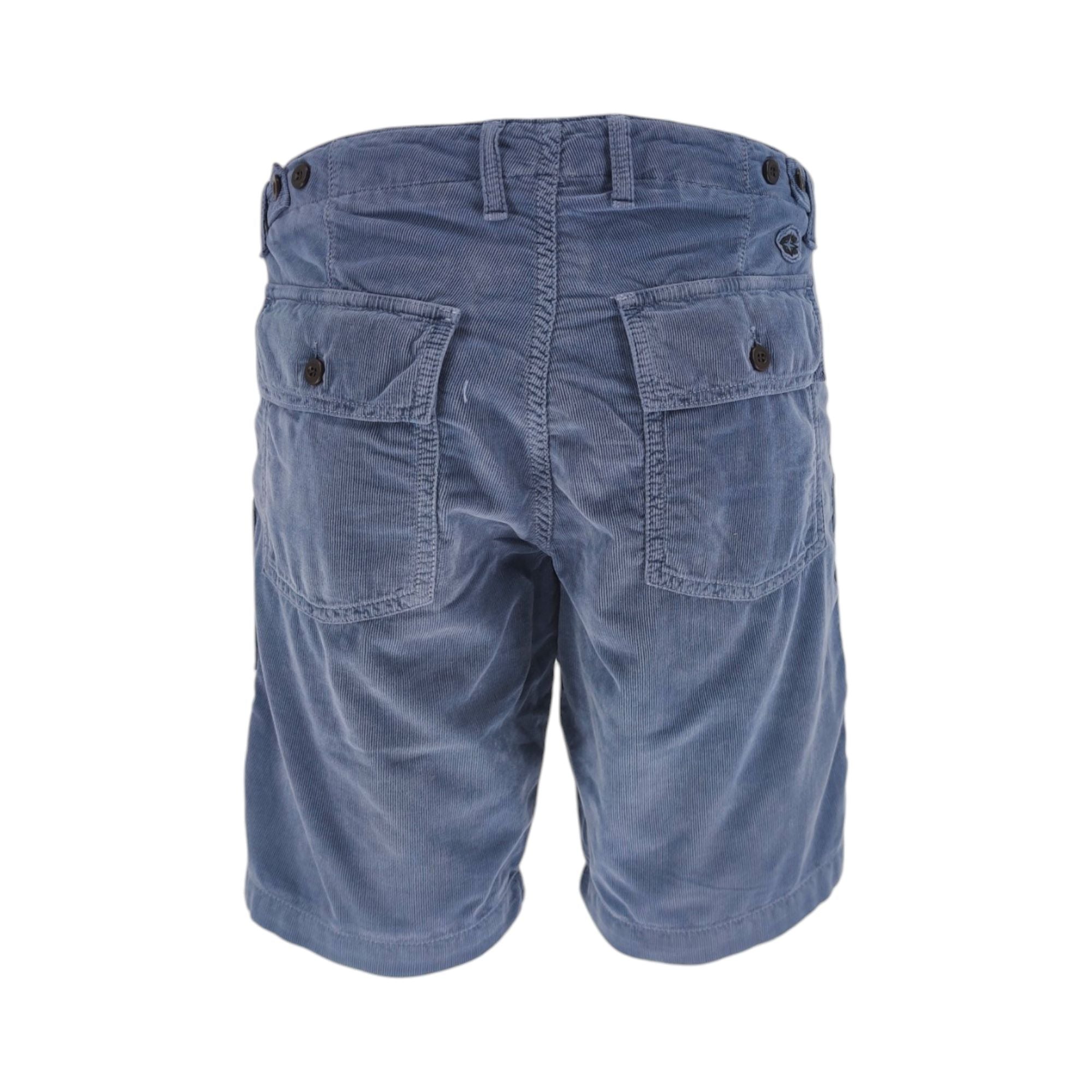 Chesapeake'S | Pantaloncini Shannon Corduroy Uomo Massaua - Fabbrica Ski Sises