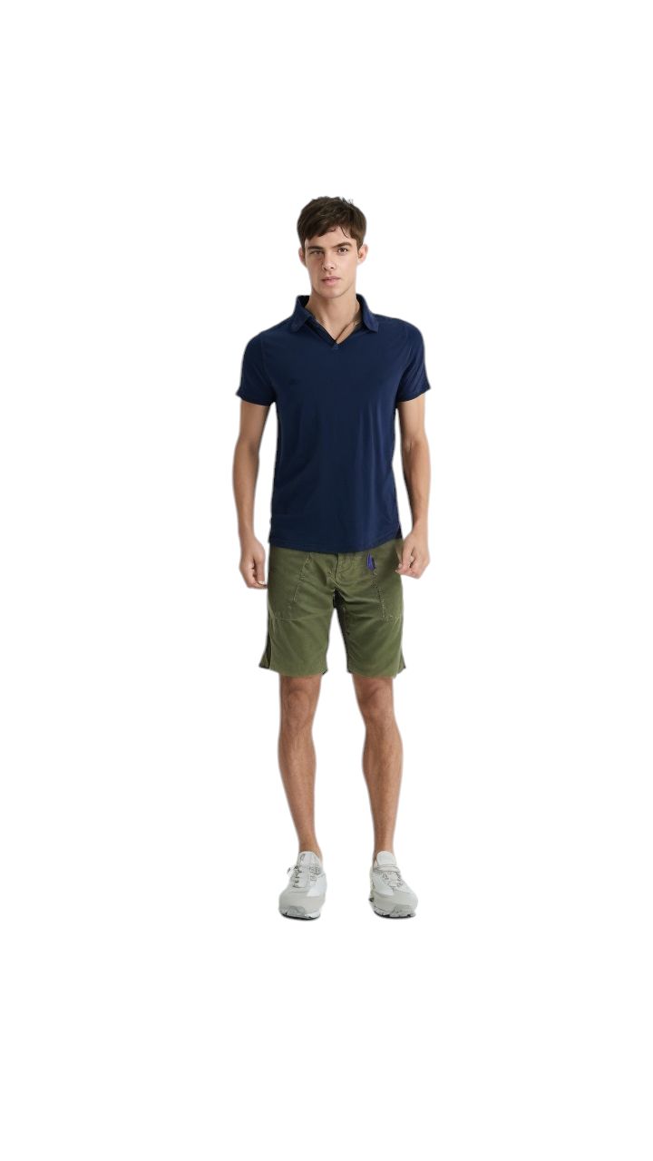 Chesapeake'S | Pantaloncini Shannon Corduroy Uomo Military Green - Fabbrica Ski Sises