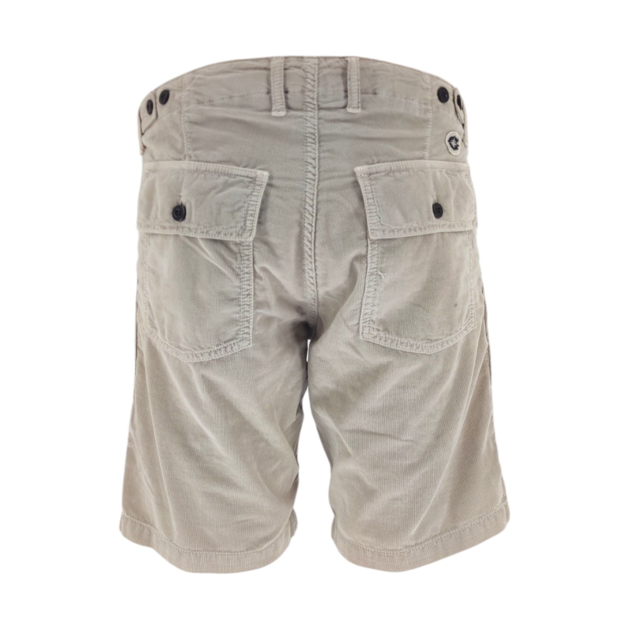 Chesapeake'S | Pantaloncini Shannon Corduroy Uomo Stone - Fabbrica Ski Sises