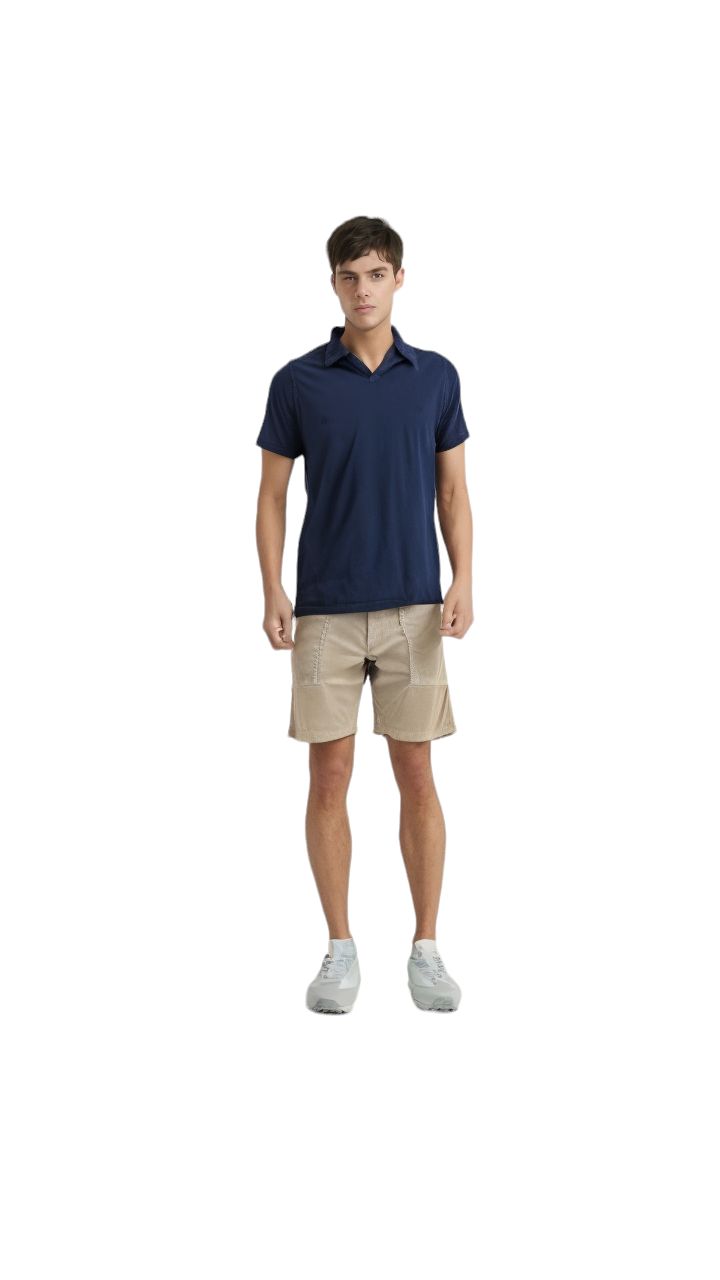 Chesapeake'S | Pantaloncini Shannon Corduroy Uomo Stone - Fabbrica Ski Sises