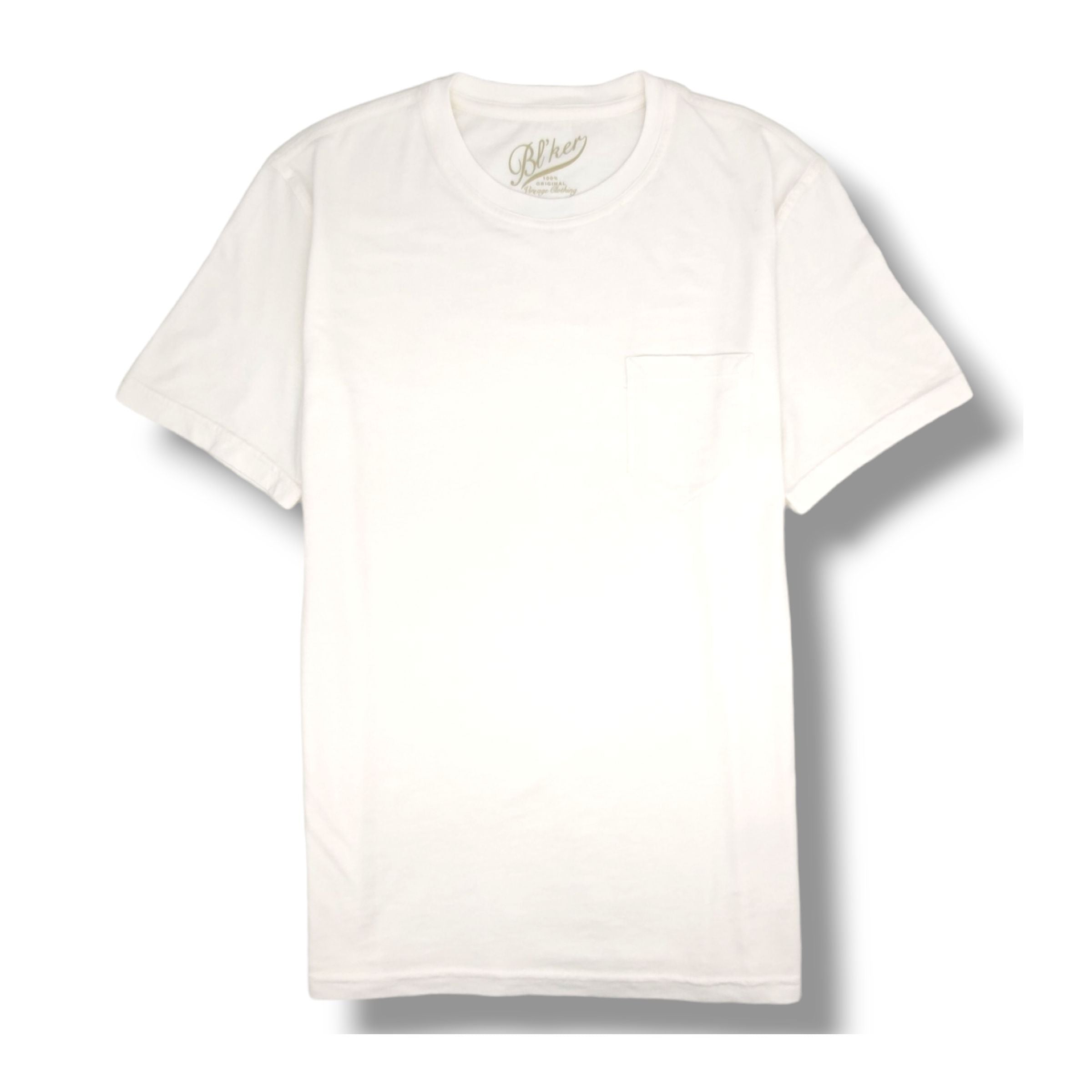 Bl'Ker | T-shirt Freeport Poket Jersey Uomo Off White - Fabbrica Ski Sises