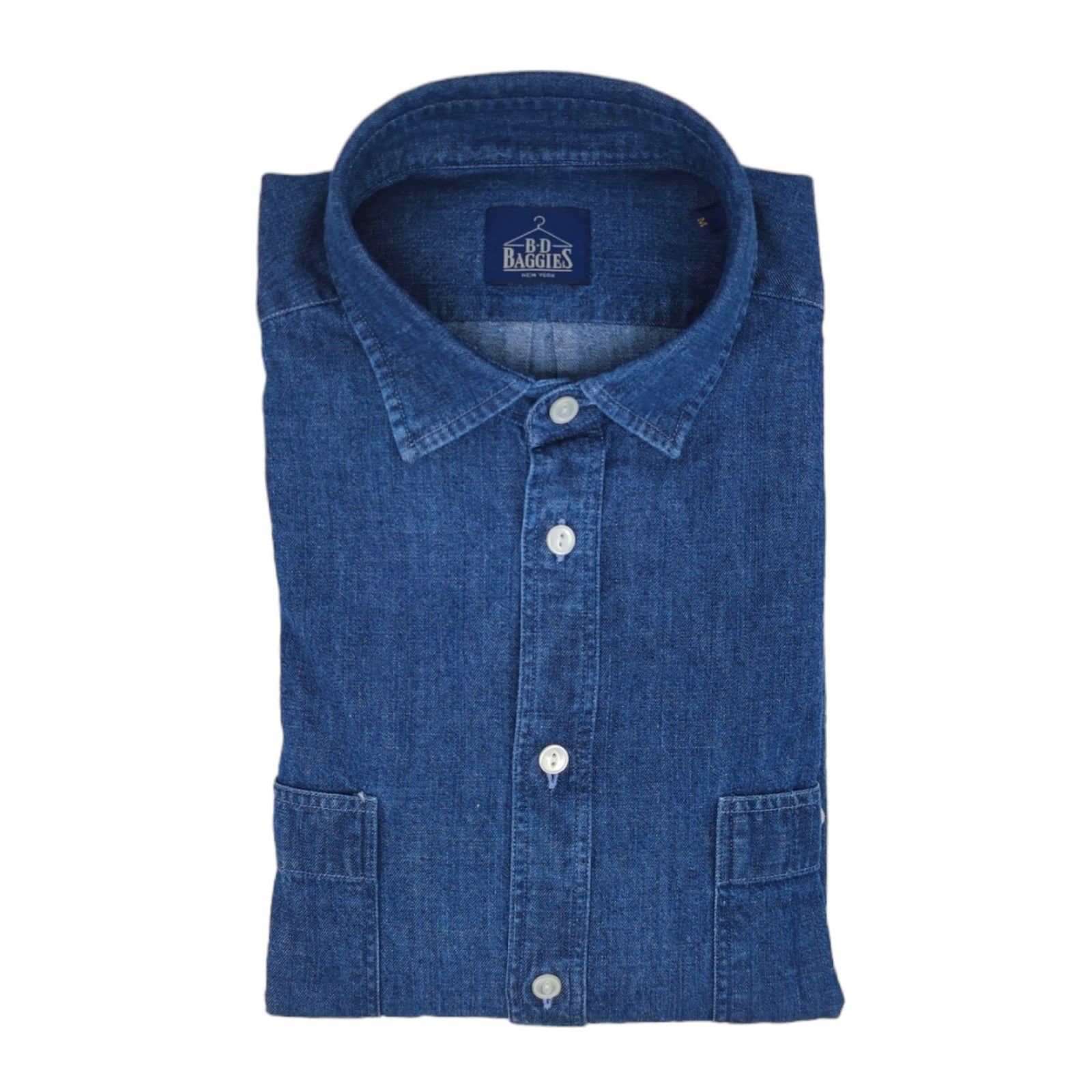 Bd Baggies | Camicia Miramar Jeans Uomo Shadow Blue - Fabbrica Ski Sises