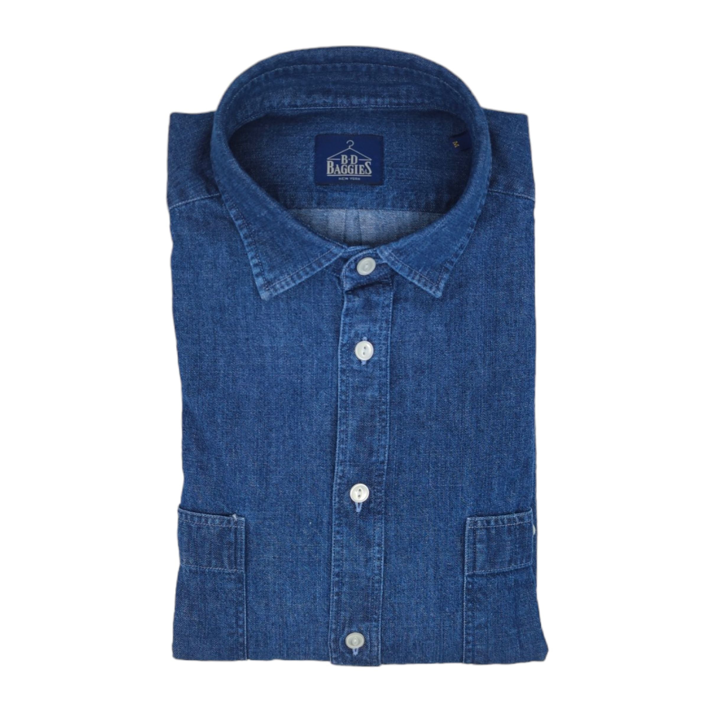 Bd Baggies | Camicia Miramar Jeans Uomo Shadow Blue - Fabbrica Ski Sises