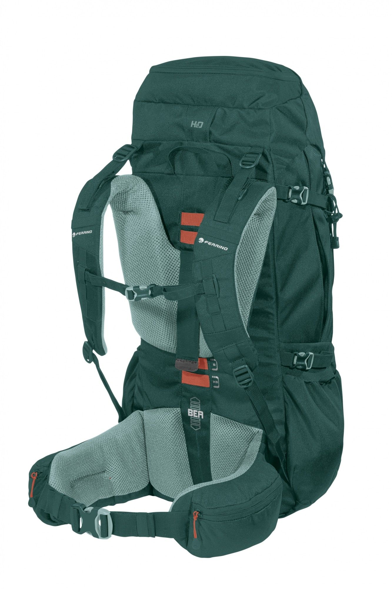 Ferrino | Zaino Appalachian 75 Verde - Fabbrica Ski Sises