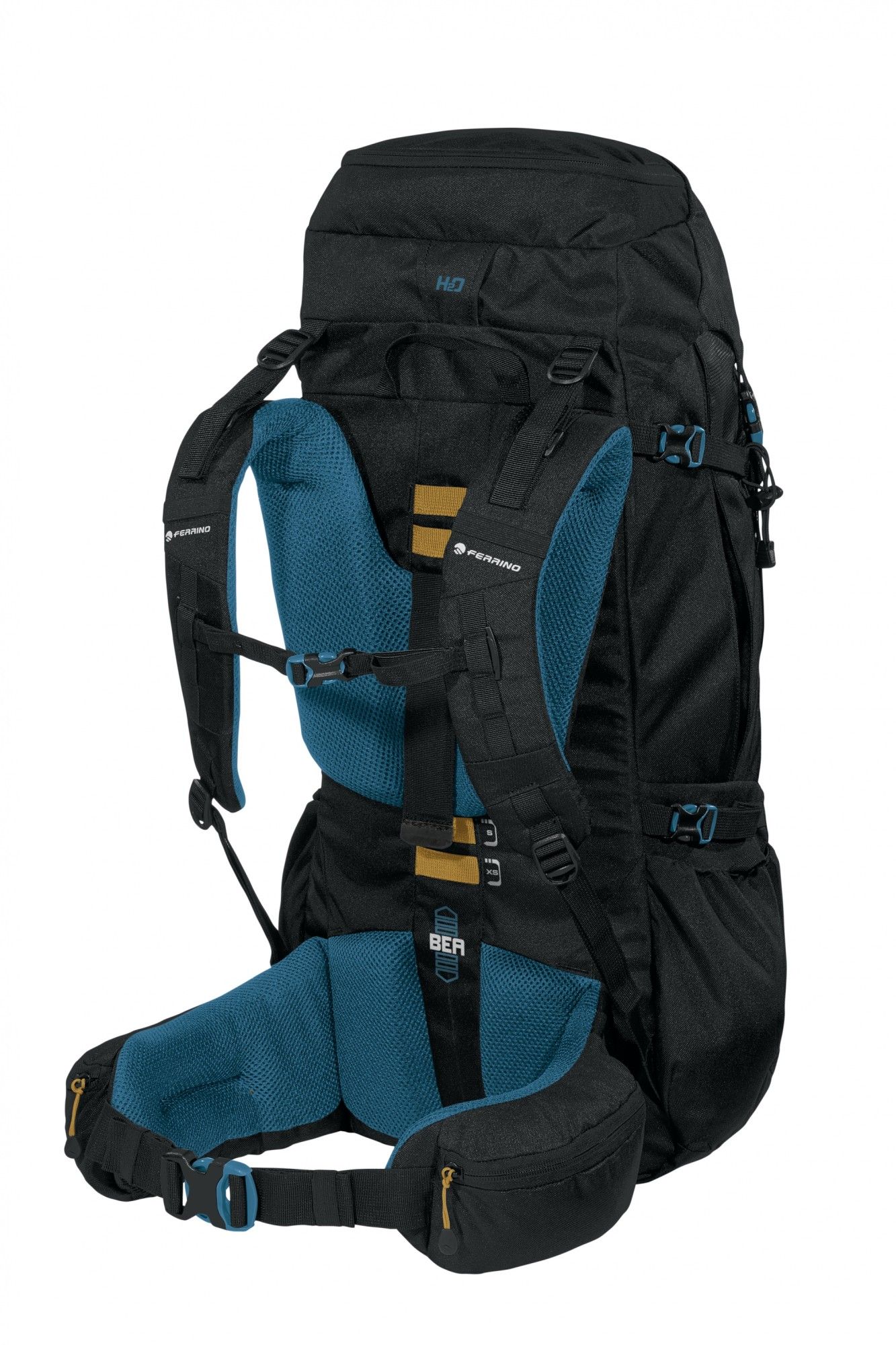 Ferrino | Zaino Appalachian 55 Nero - Fabbrica Ski Sises