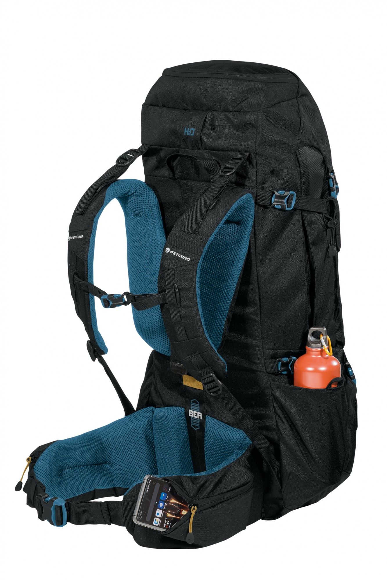 Ferrino | Zaino Appalachian 75 Nero - Fabbrica Ski Sises