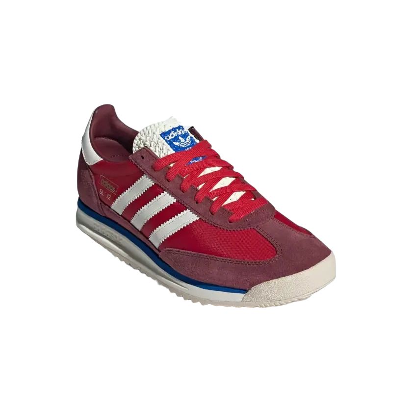 Adidas | Scarpe SL 72 RS Shadow Red/Off White/Blue - Fabbrica Ski Sises