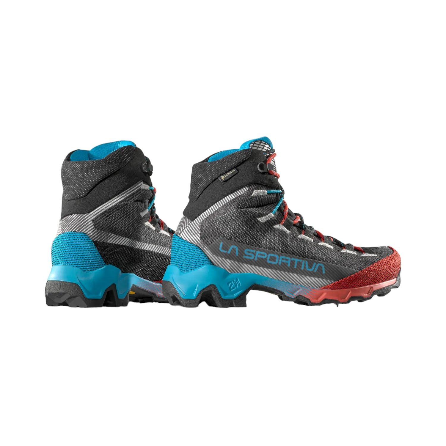 La Sportiva | Scarpe Aequilibrium Hike GTX Donna Carbon/Malibu Blue - Fabbrica Ski Sises