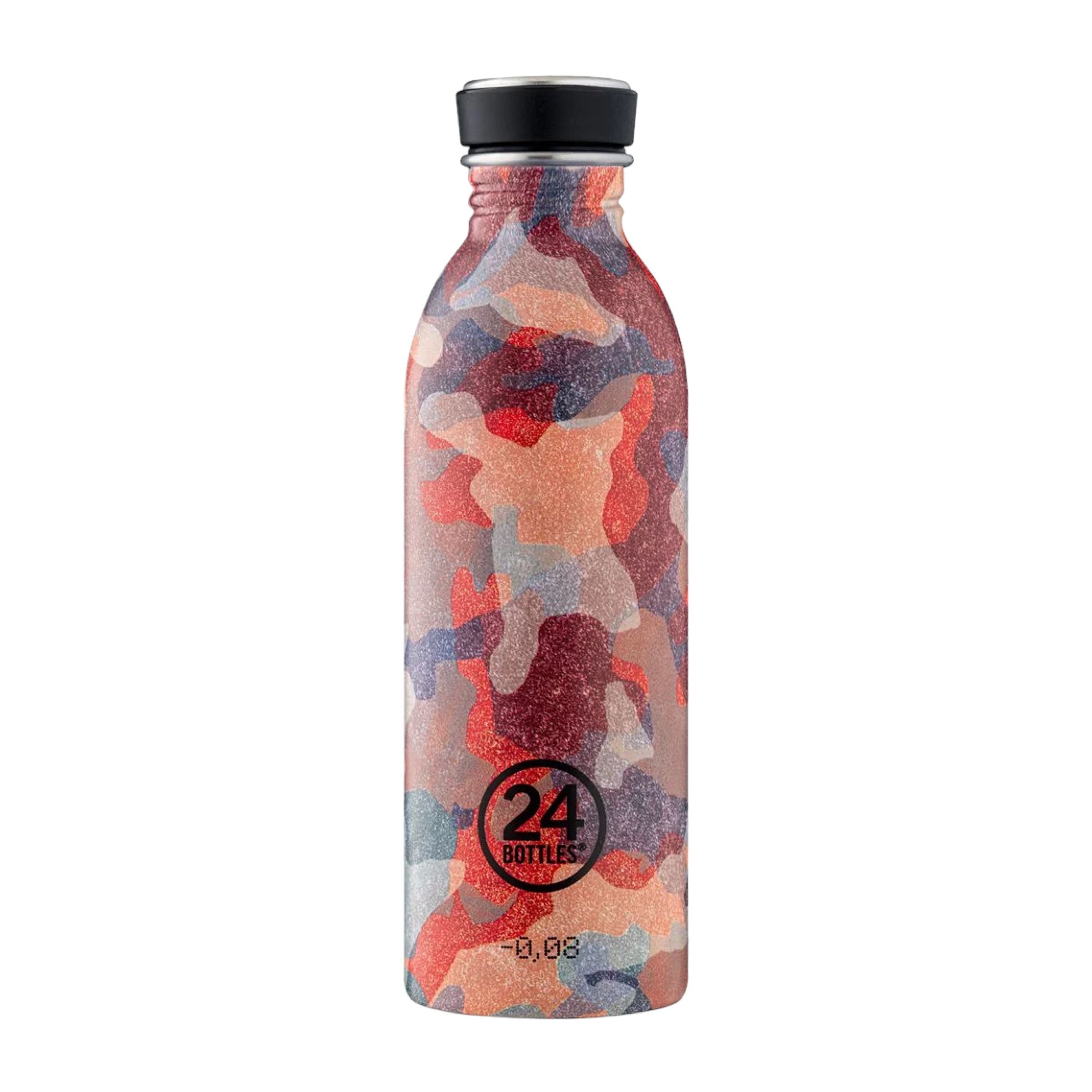 24Bottles | Borraccia Urban Bottle Satin Camo Coral - Fabbrica Ski Sises
