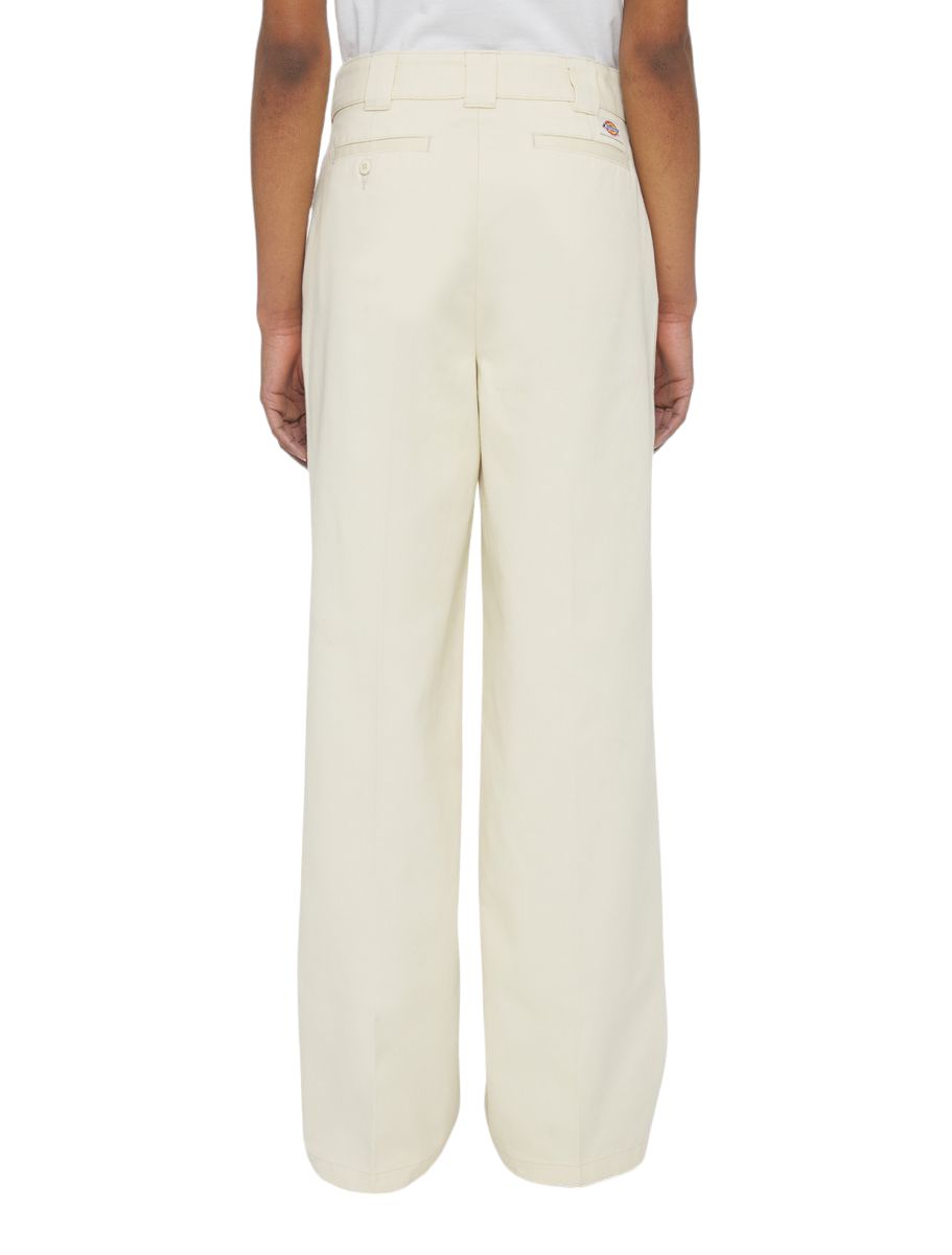 Dickies | Pantaloni Wide Leg Work Donna Grigio Spuma - Fabbrica Ski Sises