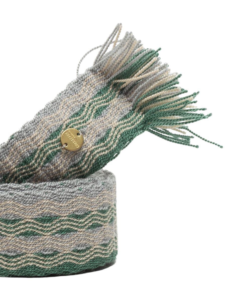 Guanabana | Cintura Buckle Donna Green/Light Grey - Fabbrica Ski Sises