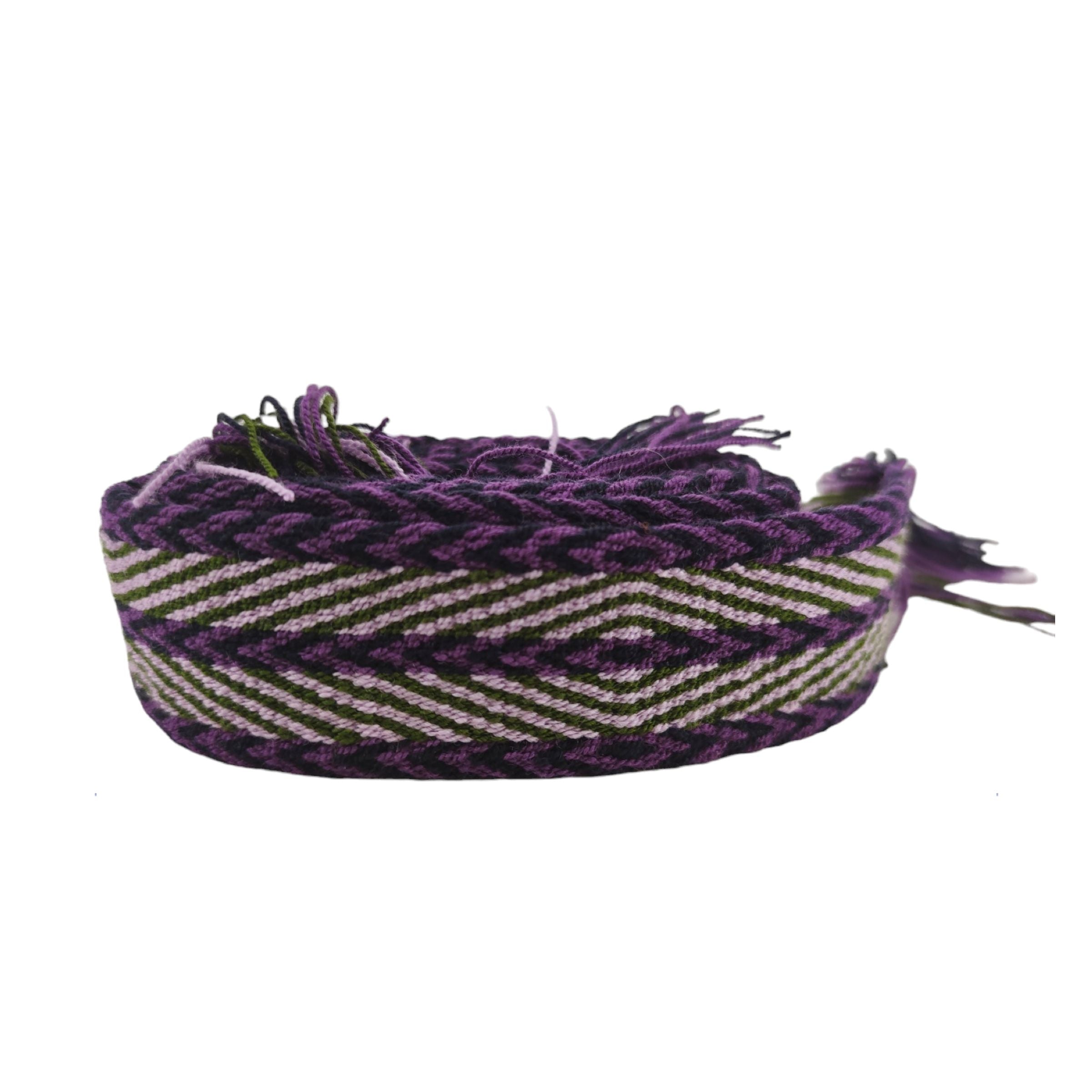Guanabana | Cintura Fringes Donna Fuschia/Green - Fabbrica Ski Sises